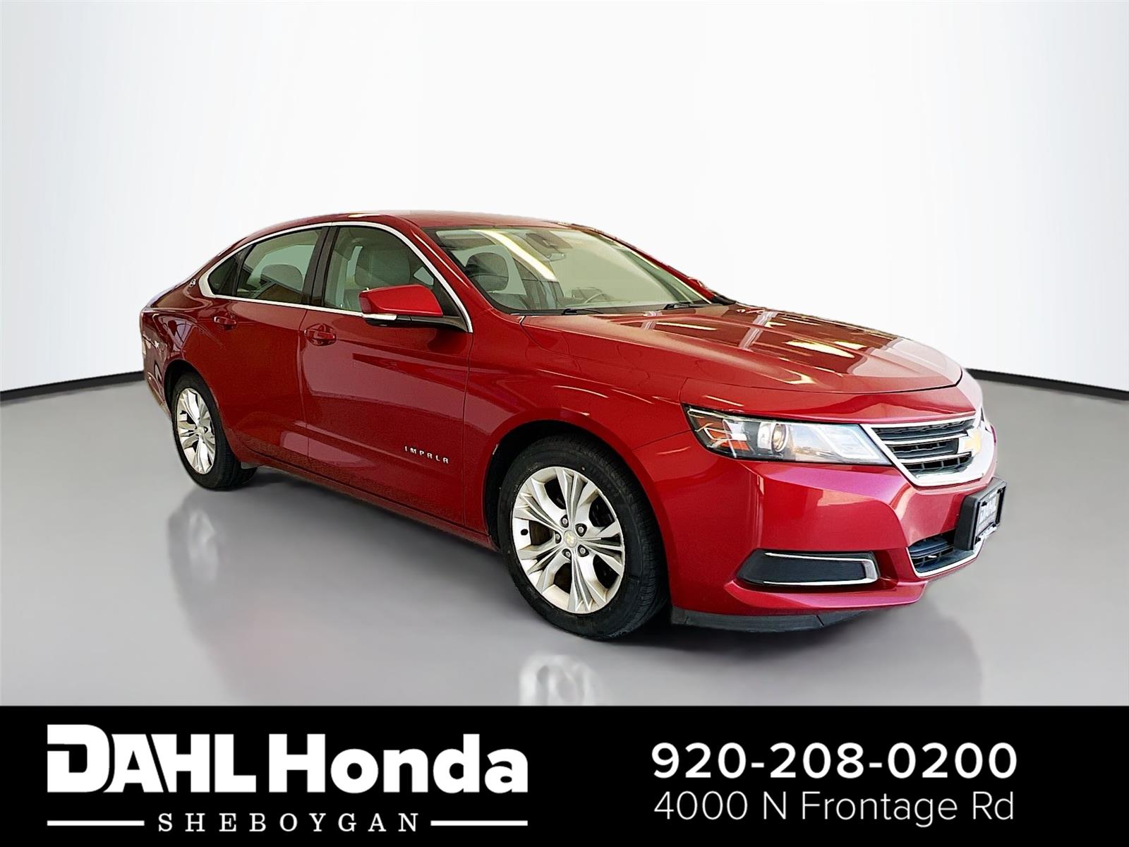 Red Rock Metallic 2015 Chevrolet Impala Sedan Front-Wheel Drive 6-Speed Automatic