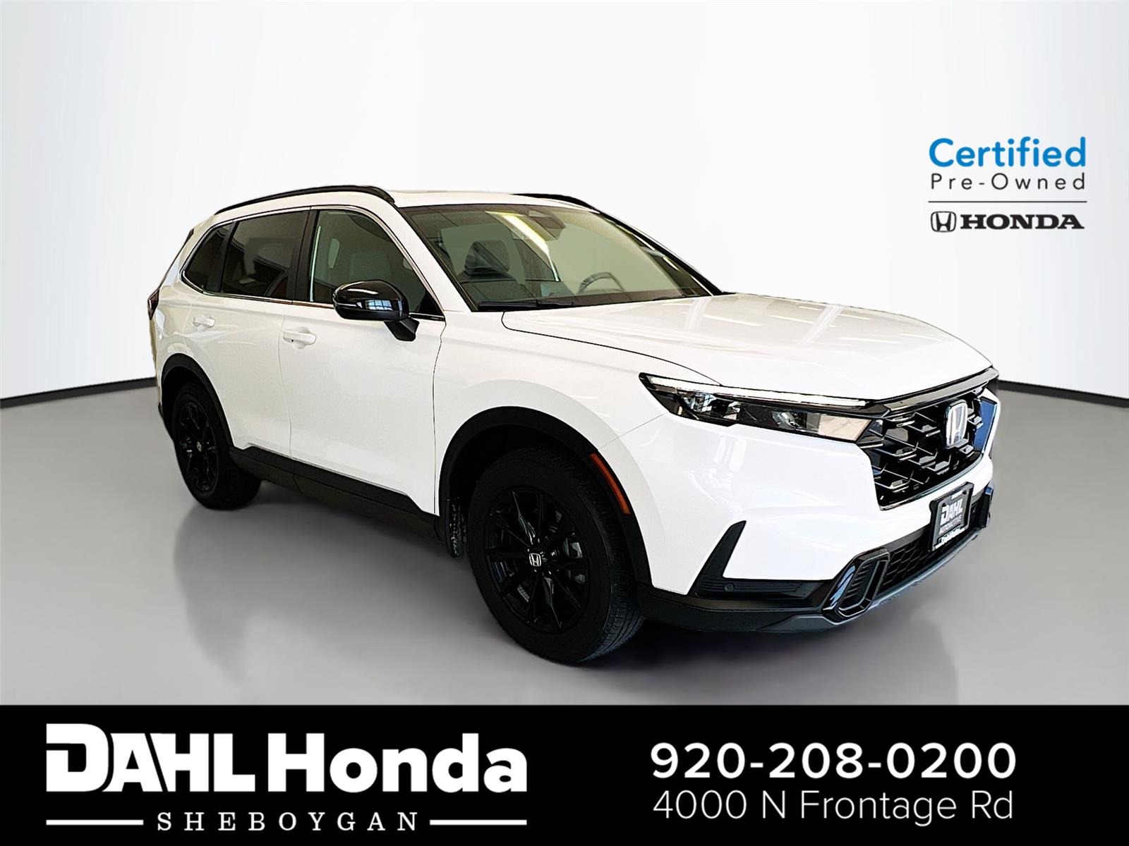 Platinum White Pearl 2025 Honda CR-V Hybrid SUV / Crossover All-Wheel Drive 1-Speed Dual Clutch