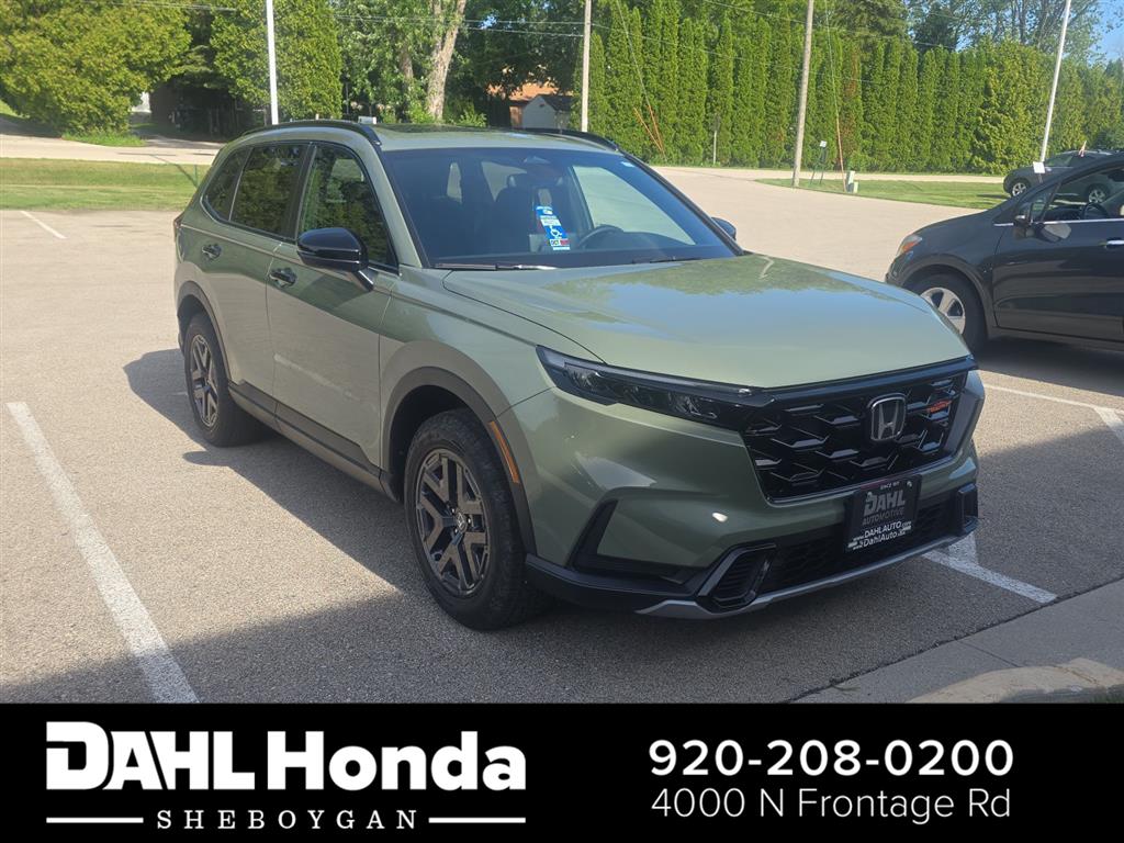 Ash Green Metallic 2026 Honda CR-V Hybrid SUV / Crossover All-Wheel Drive 1-Speed Dual Clutch