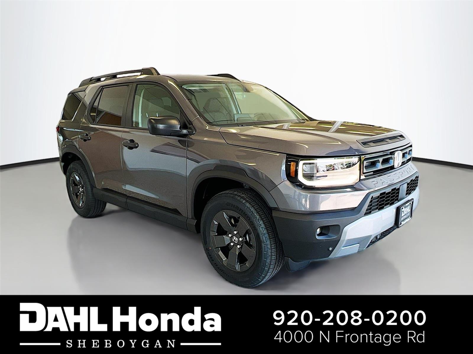 Gray (Modern Steel Metallic) 2026 Honda Passport SUV / Crossover All-Wheel Drive Automatic