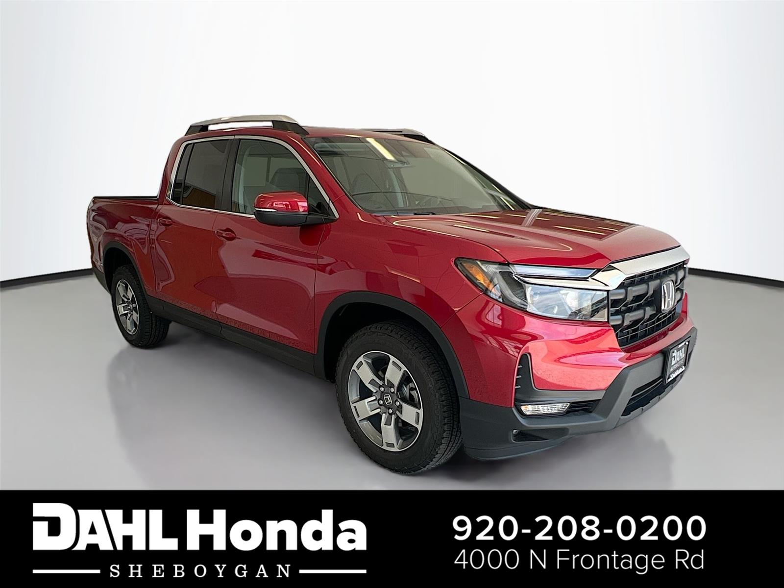 Radiant Red Metallic II 2026 Honda Ridgeline Pickup Truck All-Wheel Drive 9-Speed Automatic