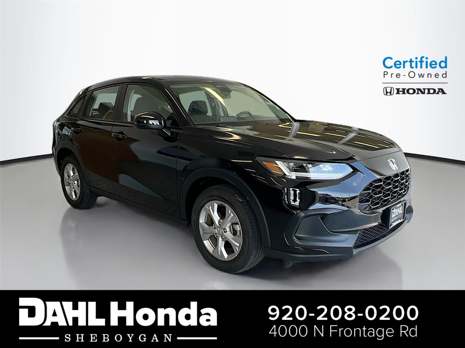 Crystal Black Pearl 2024 Honda HR-V SUV / Crossover All-Wheel Drive Continuously Variable Transmission