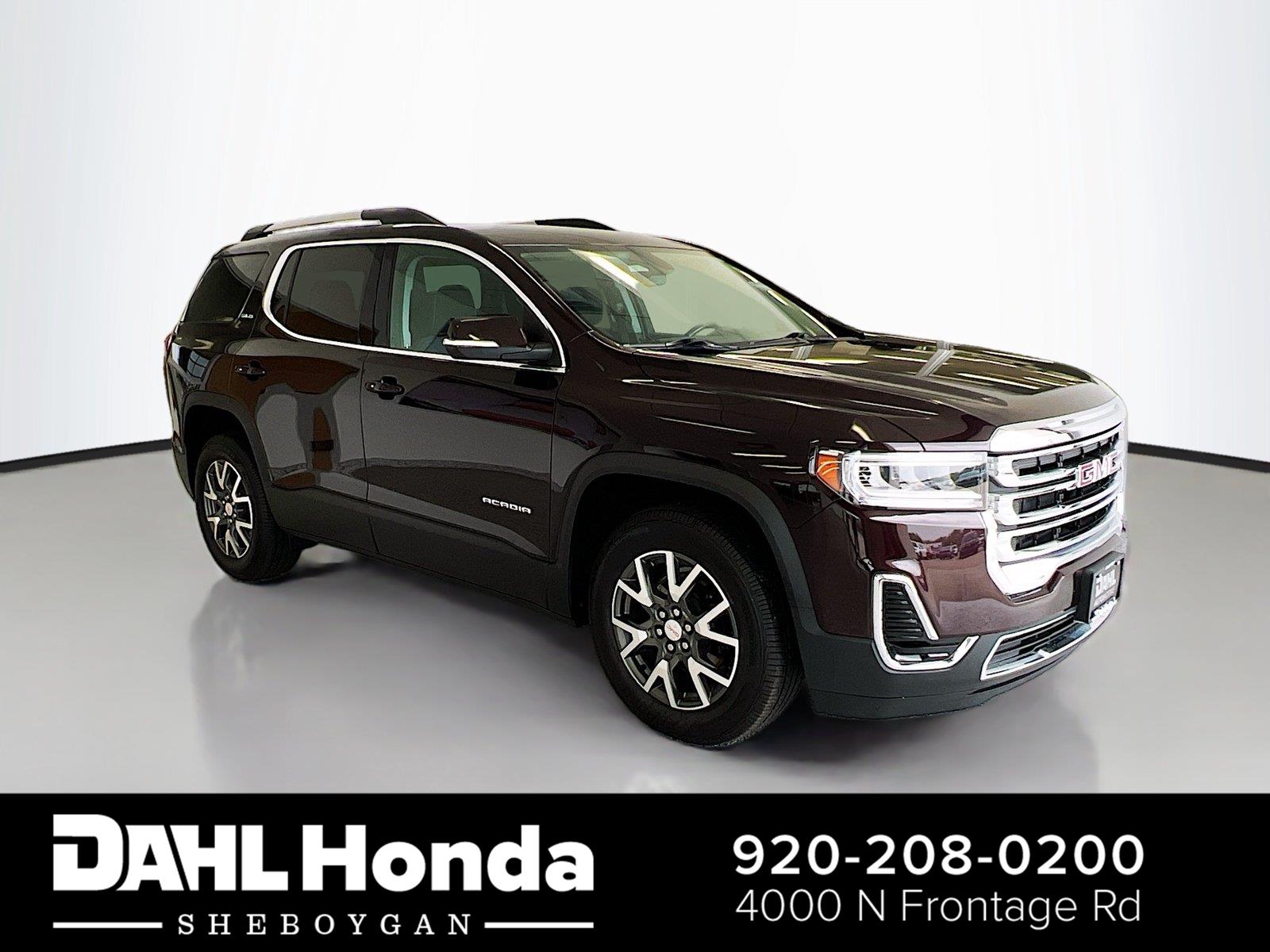 Red Mahogany Metallic 2020 GMC Acadia SUV / Crossover Four-Wheel Drive 9-Speed Automatic