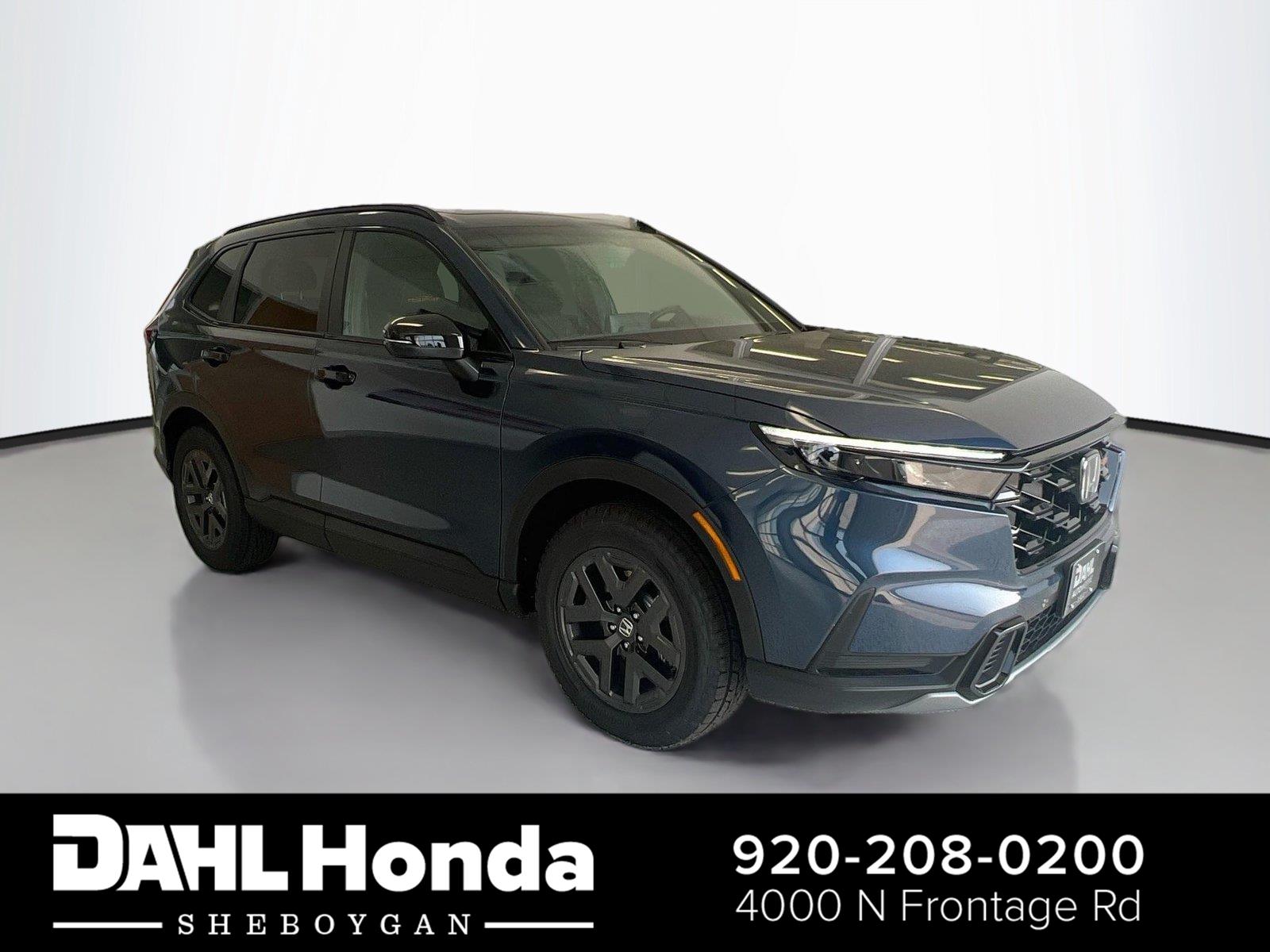 Canyon River Blue Metallic 2026 Honda CR-V Hybrid SUV / Crossover All-Wheel Drive 1-Speed Dual Clutch