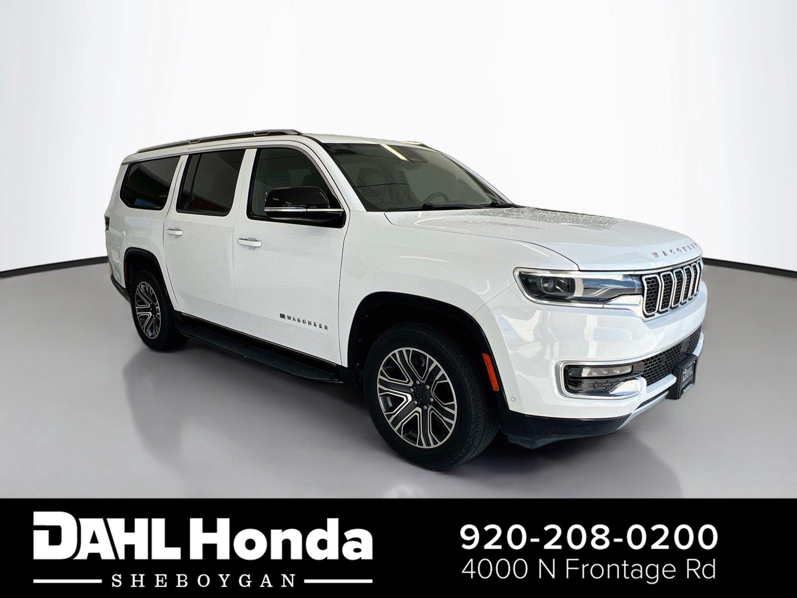 Bright White Clearcoat 2024 Jeep Wagoneer L SUV / Crossover Four-Wheel Drive 8-Speed Automatic