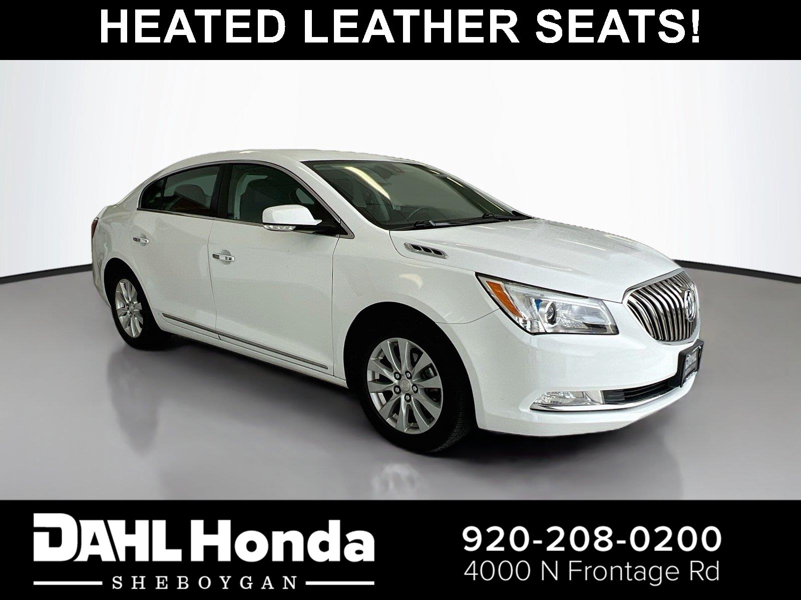 Summit White 2015 Buick LaCrosse Sedan Front-Wheel Drive 6-Speed Automatic
