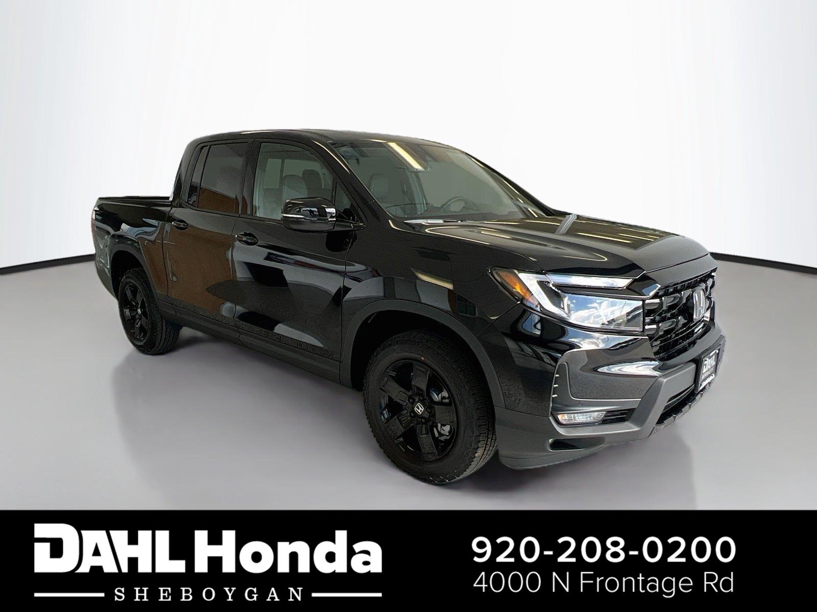 Crystal Black Pearl 2026 Honda Ridgeline Pickup Truck All-Wheel Drive Automatic