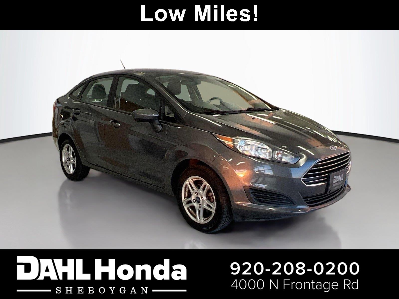 Gray (Magnetic) 2017 Ford Fiesta Sedan Front-Wheel Drive 6-Speed Automatic