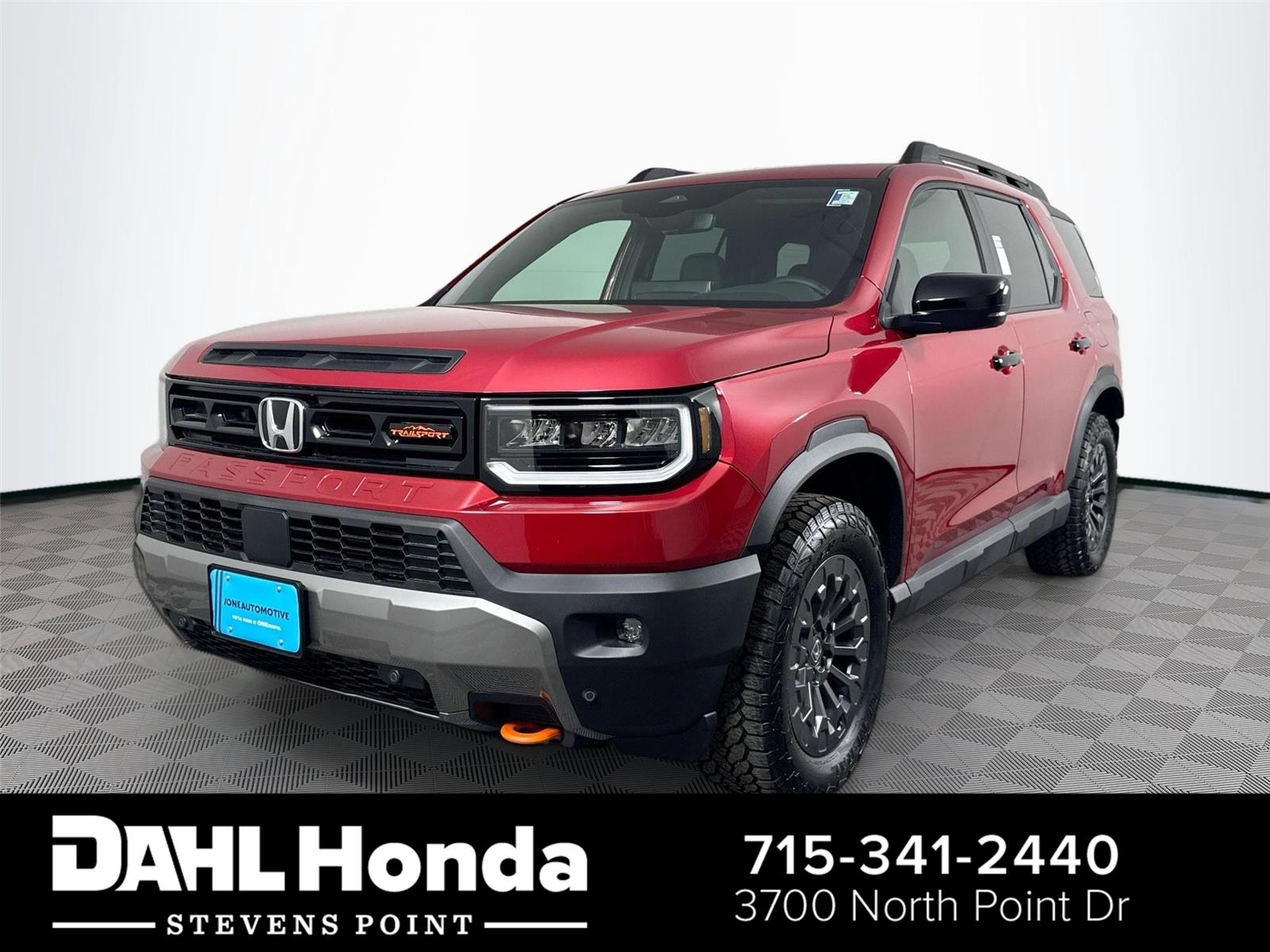 Radiant Red Metallic II 2026 Honda Passport TrailSport AWD SUV / Crossover All-Wheel Drive Automatic