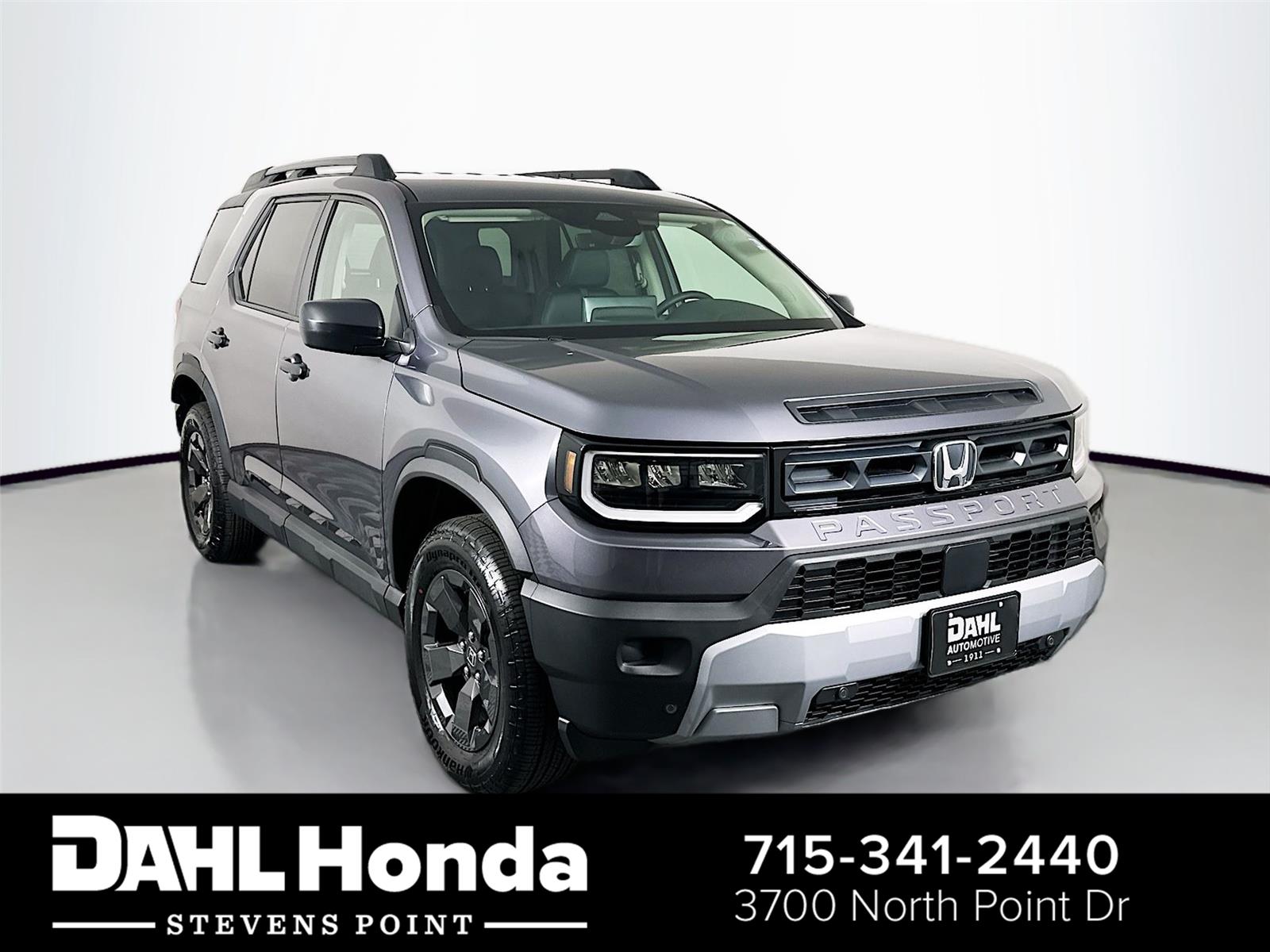 Gray (Modern Steel Metallic) 2026 Honda Passport SUV / Crossover All-Wheel Drive Automatic