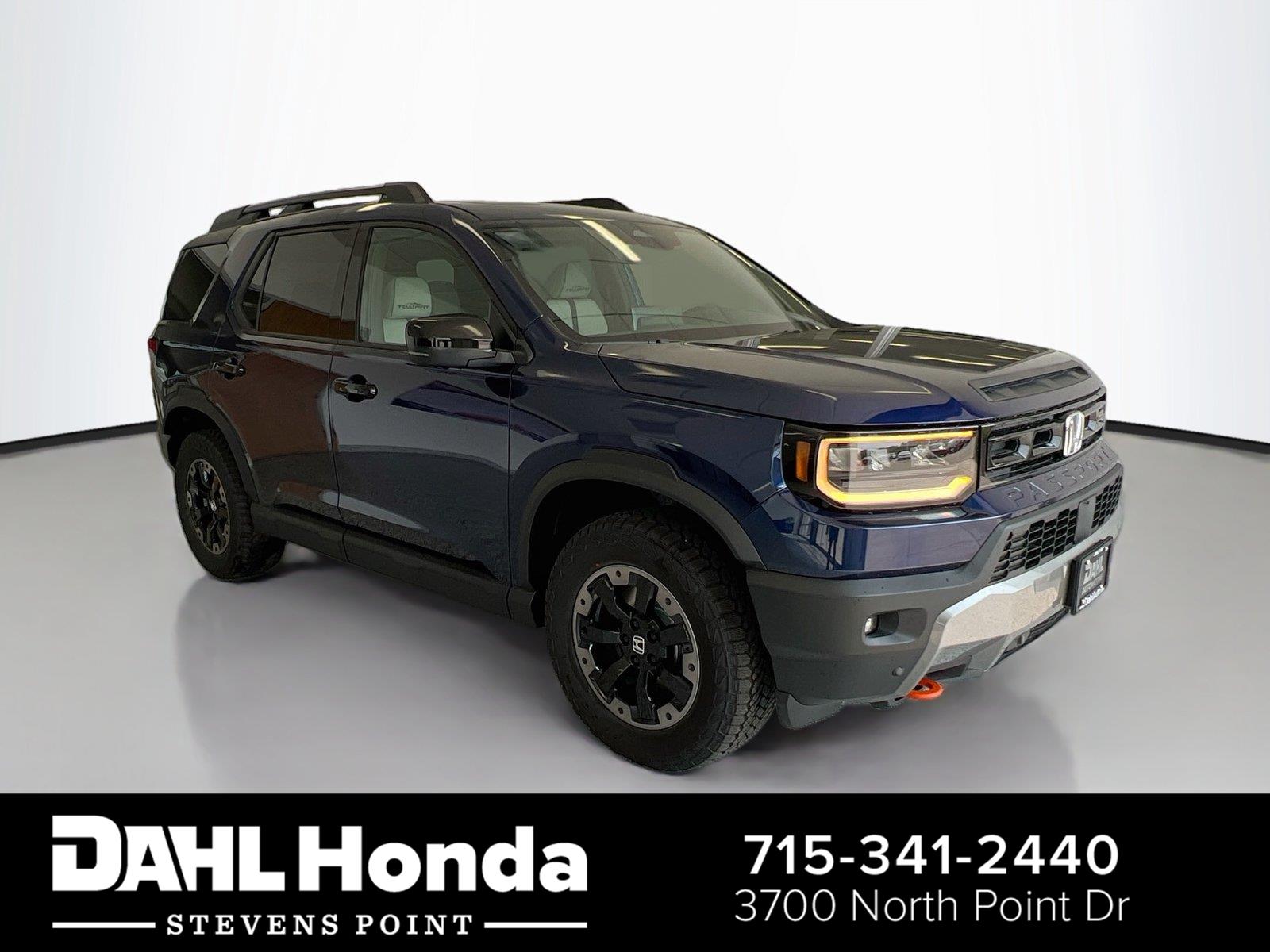Black (Obsidian Blue Pearl) 2026 Honda Passport SUV / Crossover All-Wheel Drive Automatic