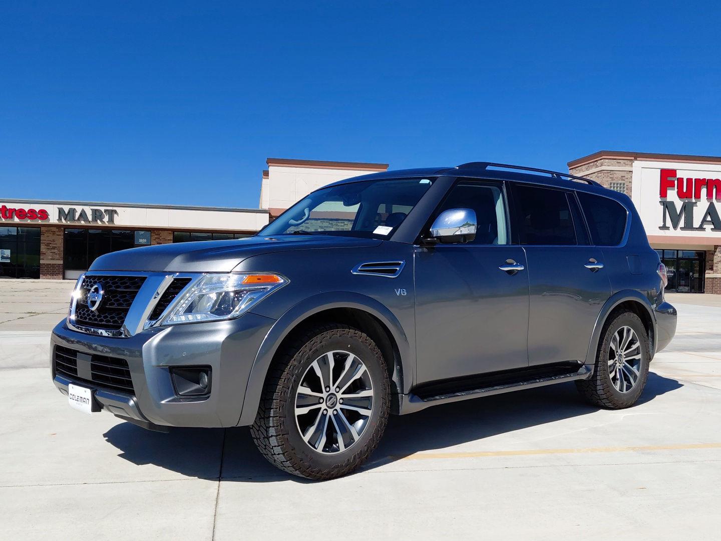 Gray (Gun Metallic) 2020 Nissan Armada SUV / Crossover Four-Wheel Drive Automatic