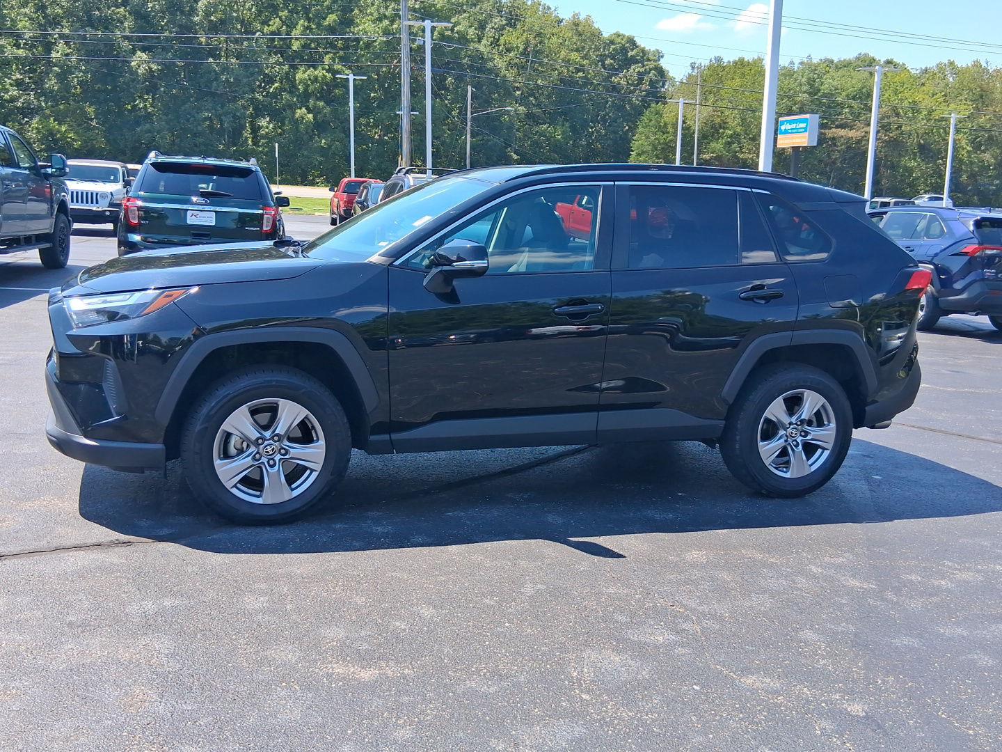 Midnight Black Metallic 2025 Toyota RAV4 SUV / Crossover All-Wheel Drive 8-Speed Automatic