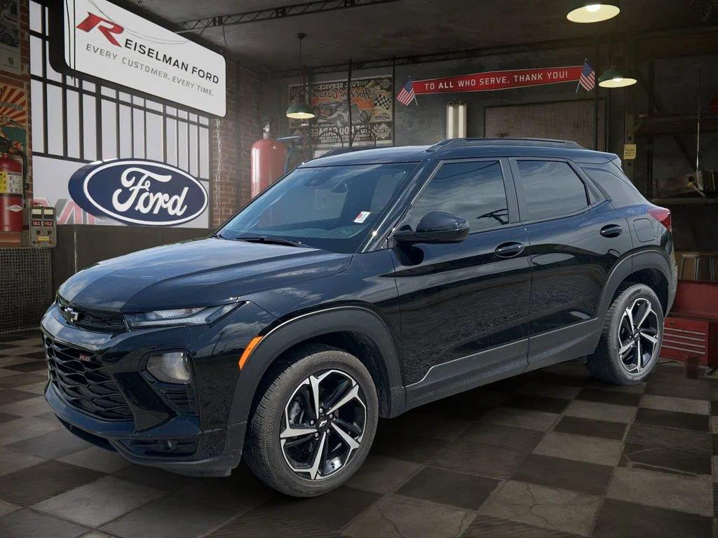 Mosaic Black Metallic 2022 Chevrolet Trailblazer SUV / Crossover Front-Wheel Drive Continuously Variable Transmission