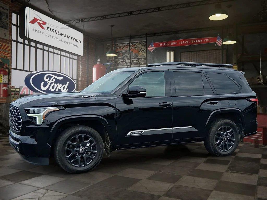 Midnight Black Metallic 2025 Toyota Sequoia SUV / Crossover Four-Wheel Drive Automatic