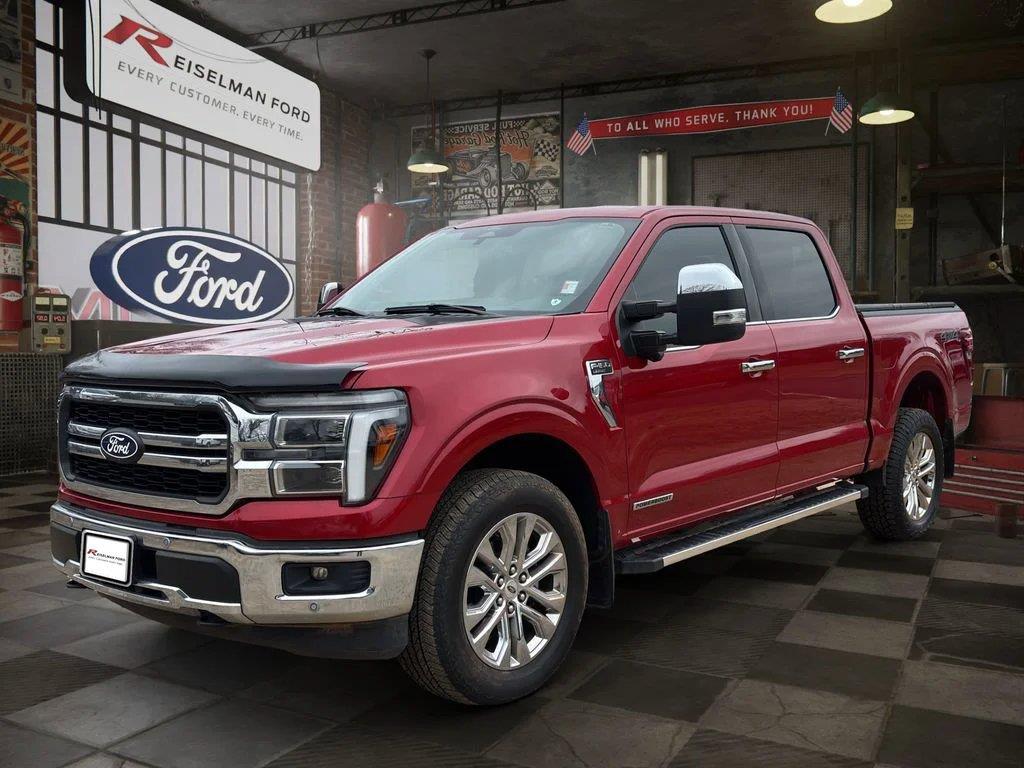 Rapid Red Metallic Tinted Clearcoat 2025 Ford F-150 Pickup Truck Four-Wheel Drive Automatic