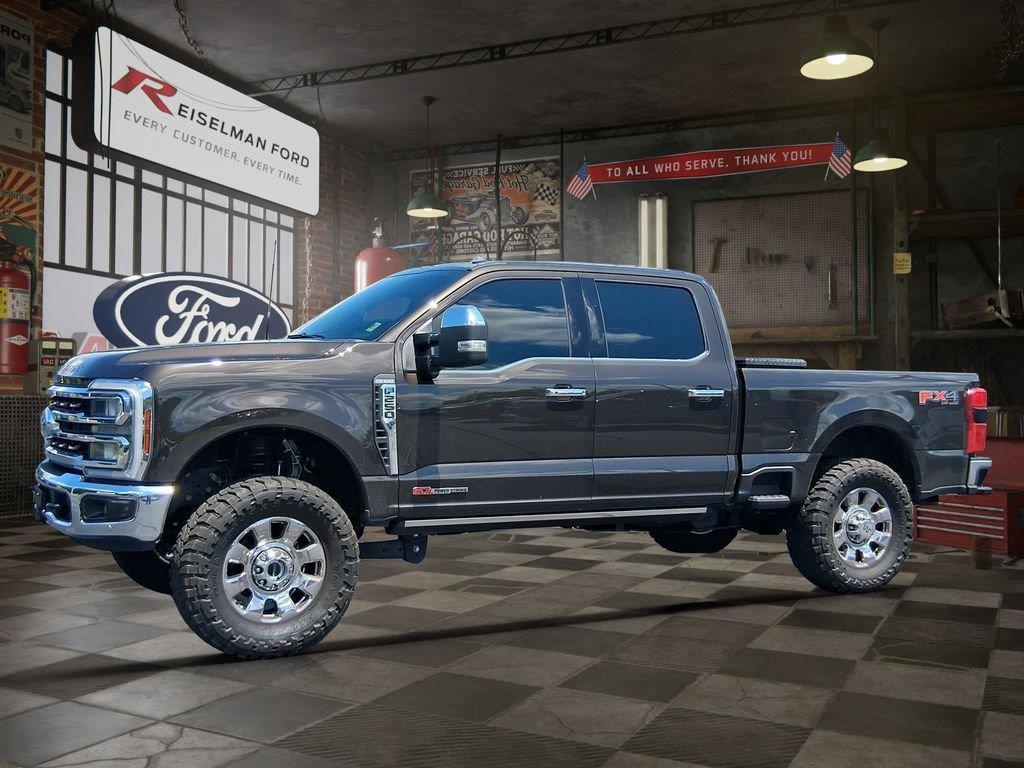 Darkened Bronze 2025 Ford F-250 Super Duty Pickup Truck Four-Wheel Drive Automatic