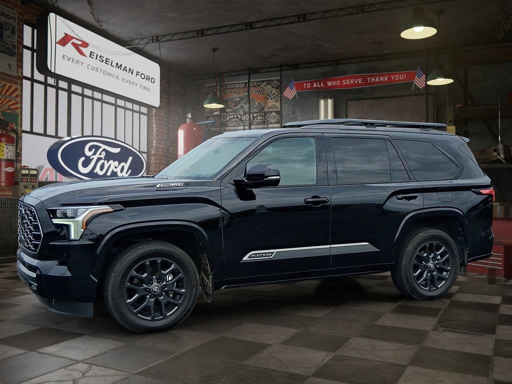 Midnight Black Metallic 2025 Toyota Sequoia SUV / Crossover Four-Wheel Drive Automatic