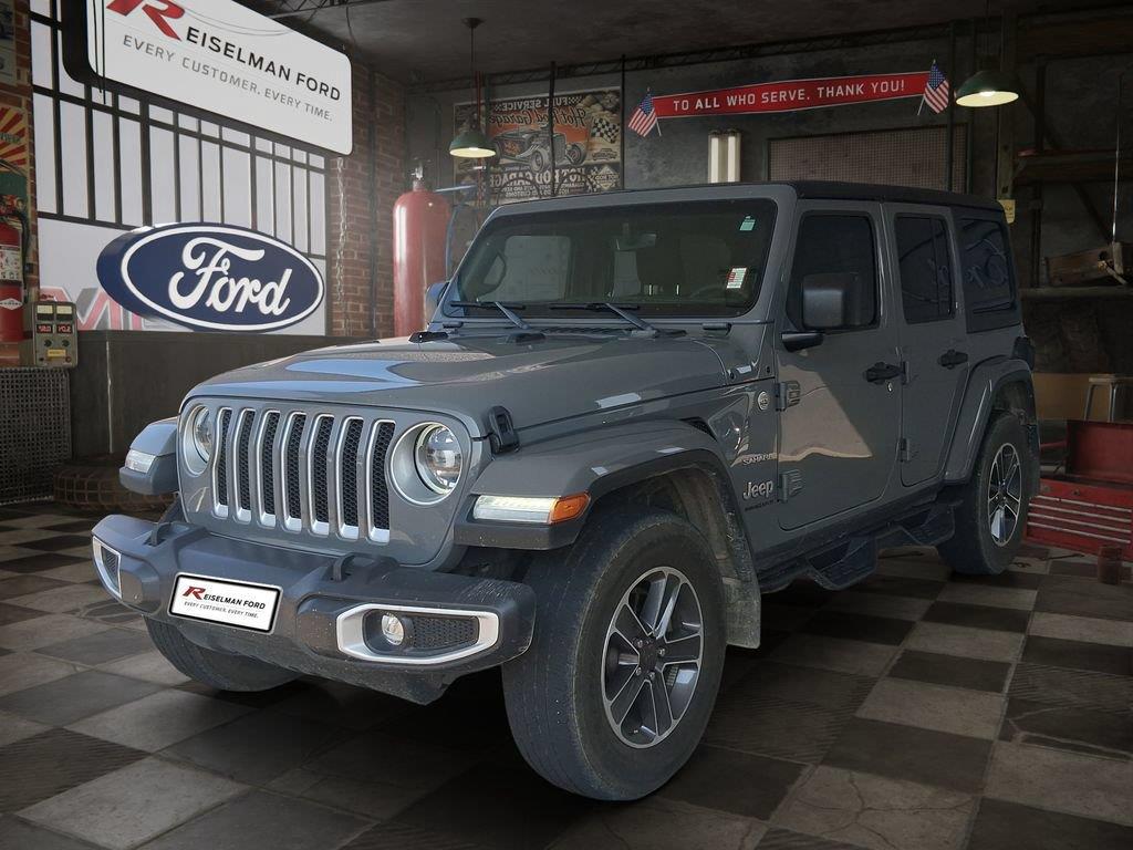 Sting-Gray Clearcoat 2023 Jeep Wrangler SUV / Crossover Four-Wheel Drive 8-Speed Automatic