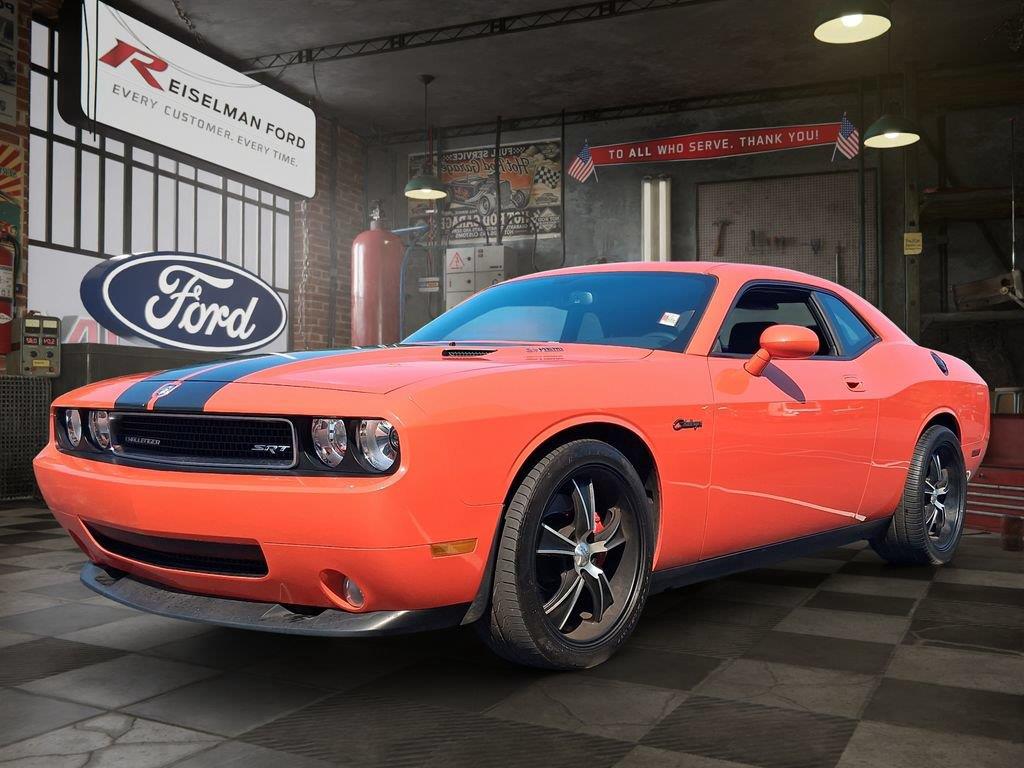Hemi Orange Pearl 2009 Dodge Challenger Coupe Rear-Wheel Drive 6-Speed Manual