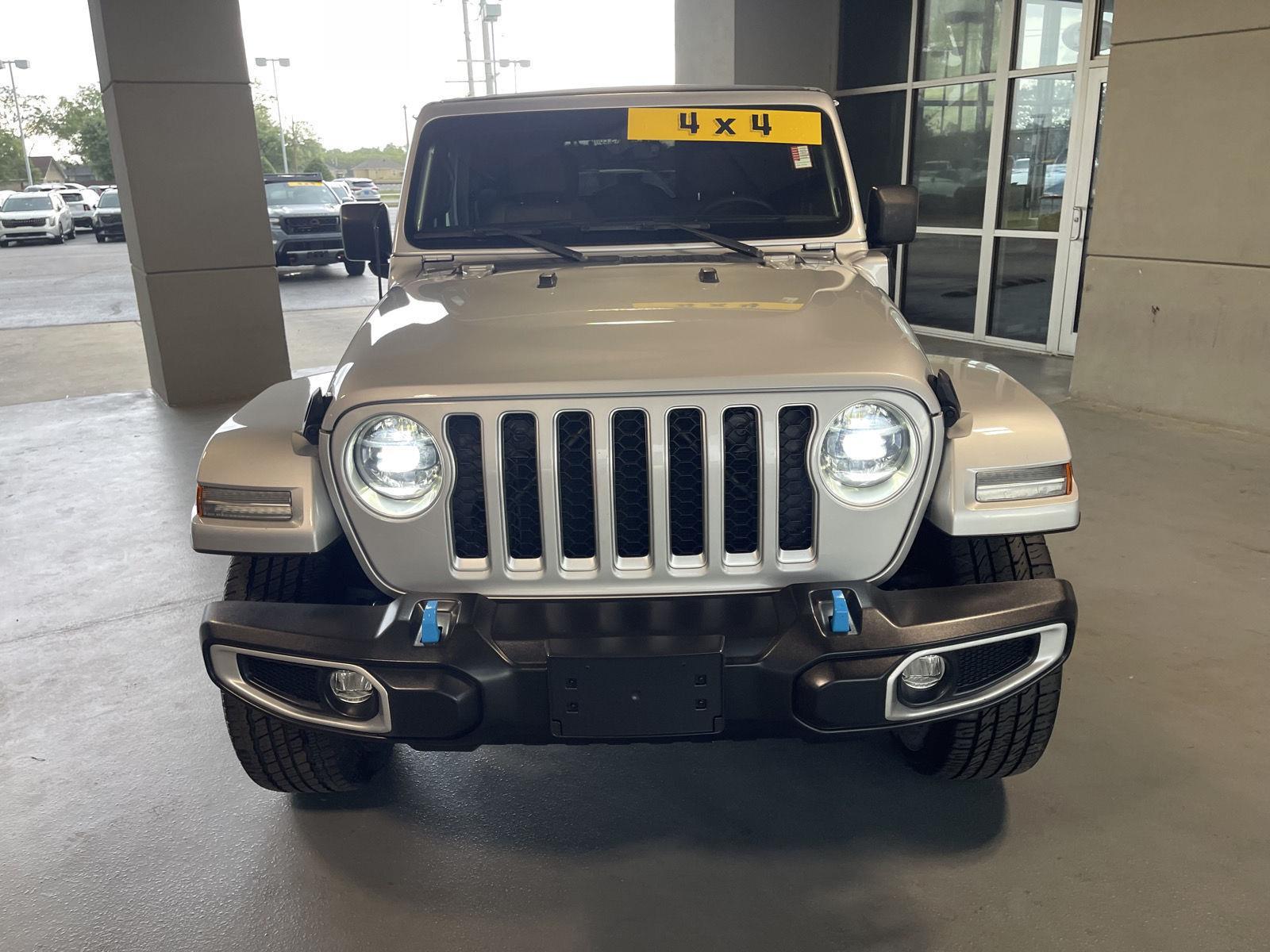 Used 2023 Jeep Wrangler 4xe Sahara 4XE with VIN 1C4JJXP69PW583180 for sale in Monroe, LA