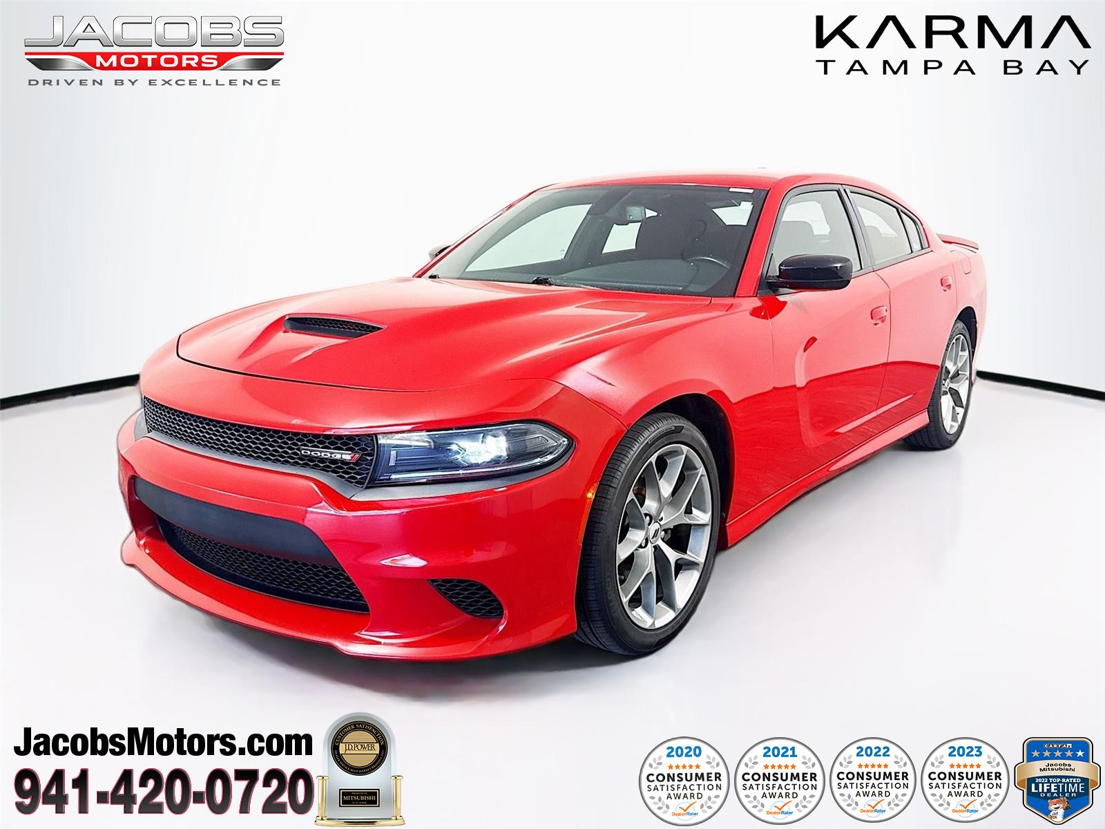 Torred Clearcoat 2023 Dodge Charger GT RWD Sedan Rear-Wheel Drive 8-Speed Automatic