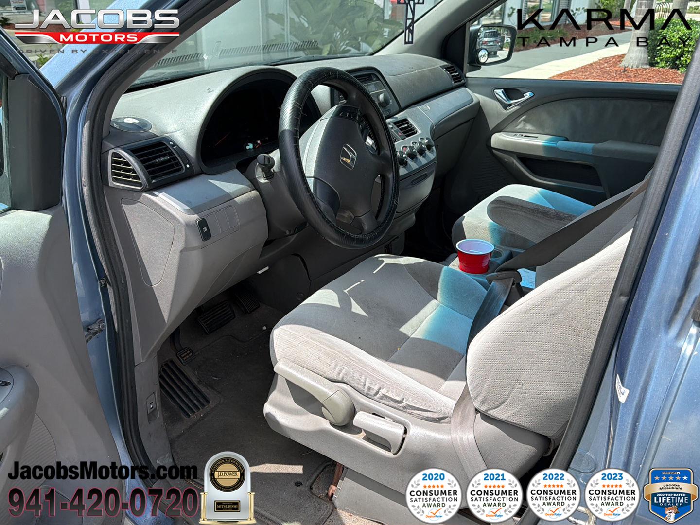 Ocean Mist Metallic 2010 Honda Odyssey Minivan Front-Wheel Drive Automatic