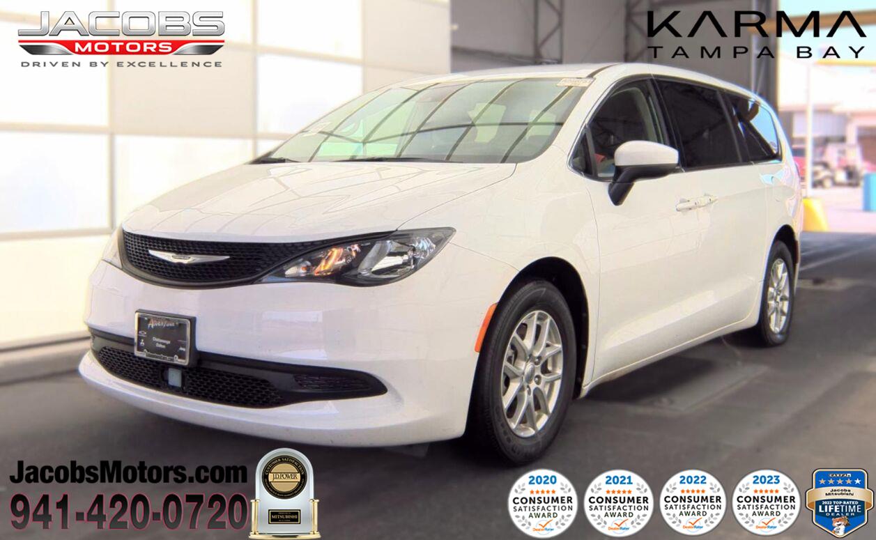 Bright White Clearcoat 2023 Chrysler Voyager Minivan Front-Wheel Drive 9-Speed Automatic