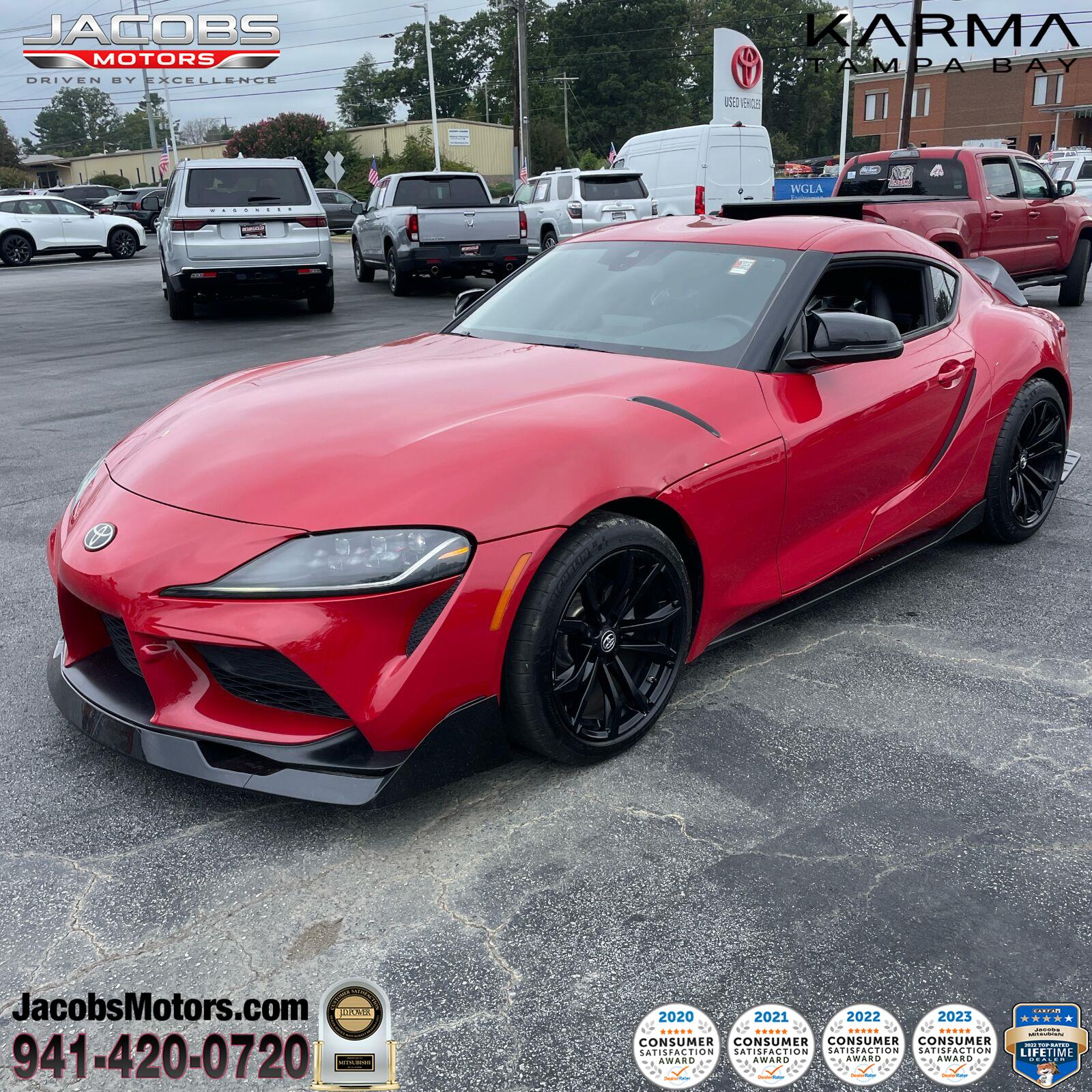 Renaissance Red 2.0 2021 Toyota Supra Coupe Rear-Wheel Drive Automatic