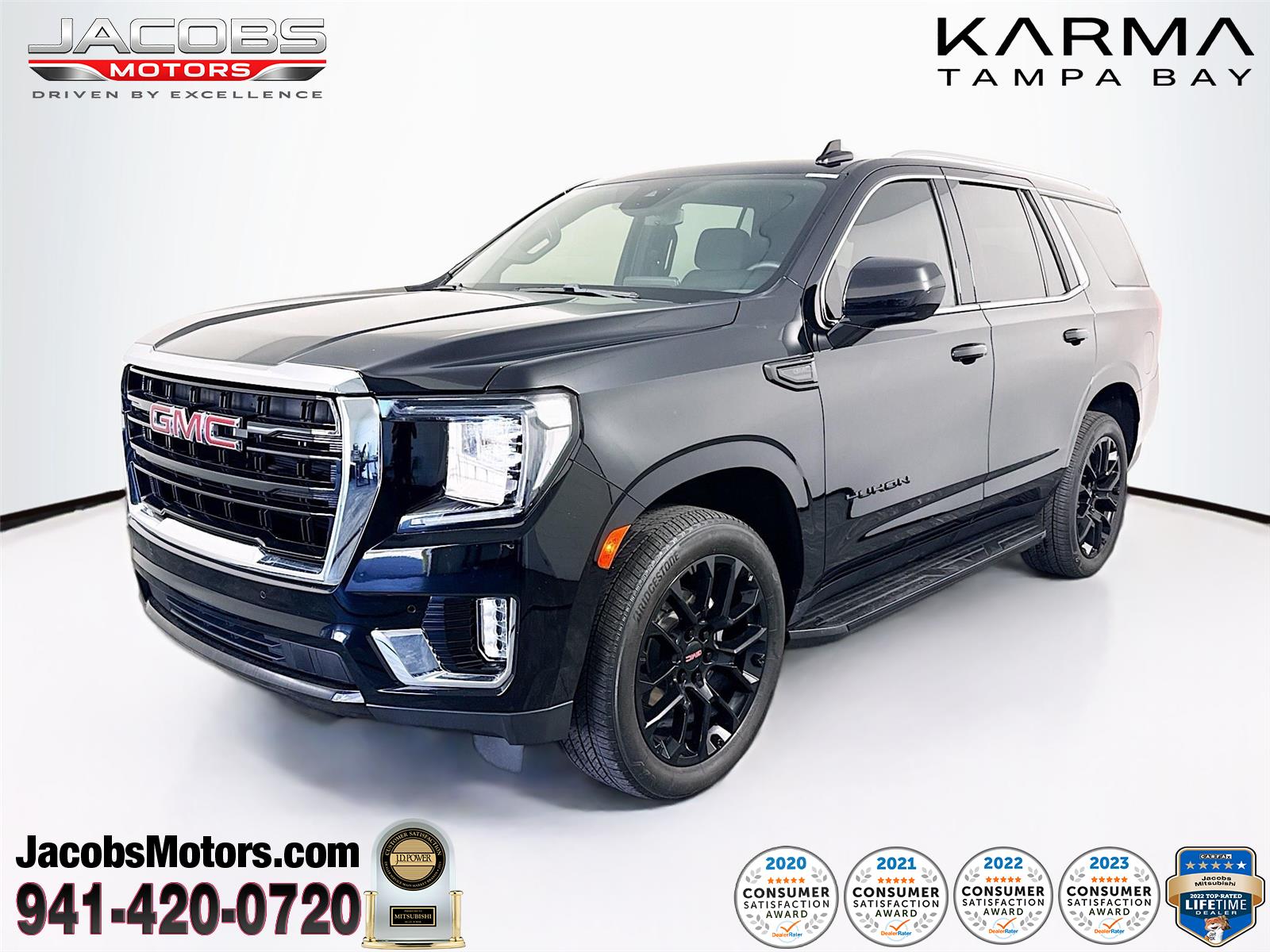 Onyx Black 2024 GMC Yukon SLE RWD SUV / Crossover 4X2 Automatic