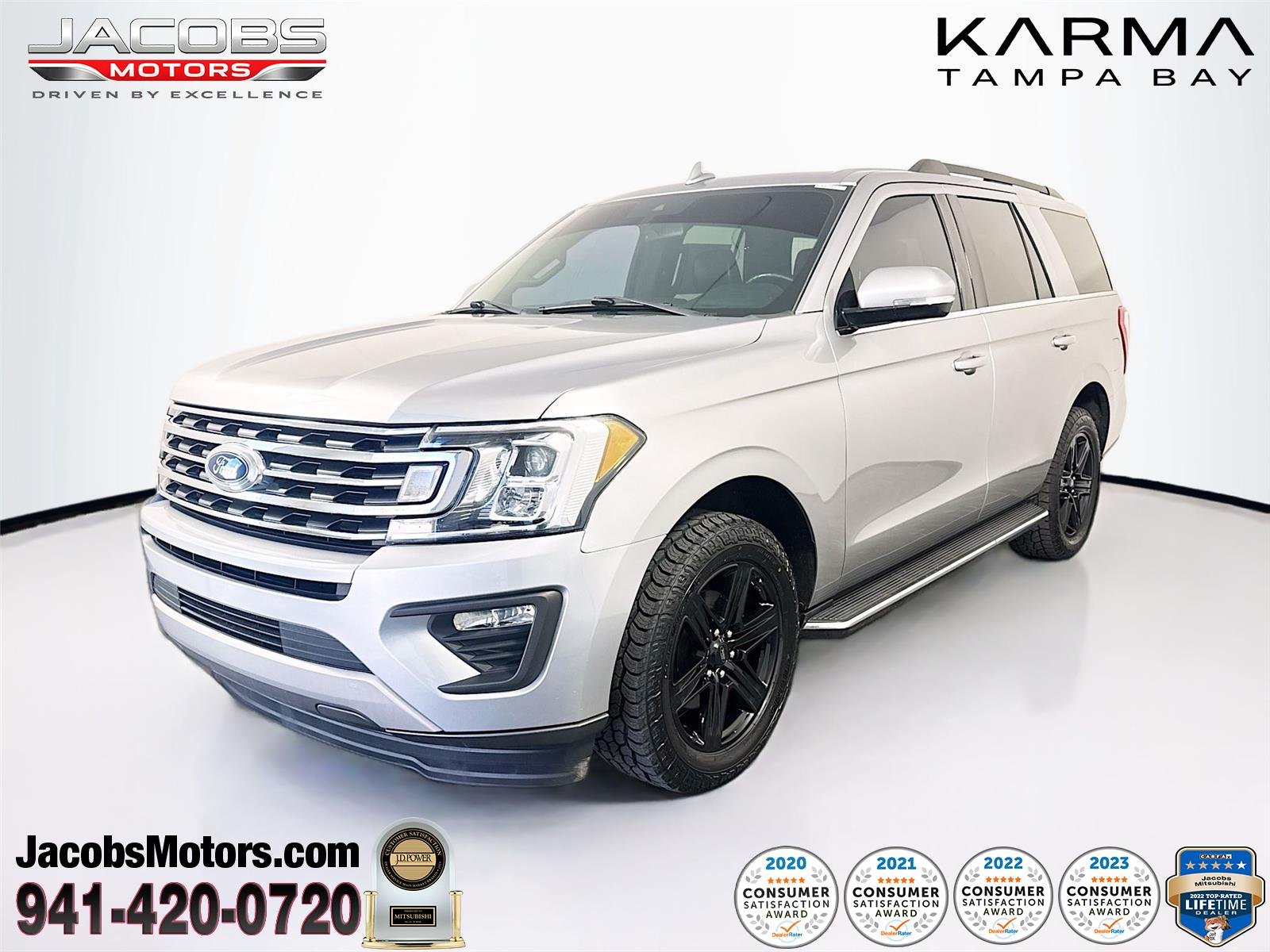 Iconic Silver 2021 Ford Expedition XLT RWD SUV / Crossover 4X2 Automatic