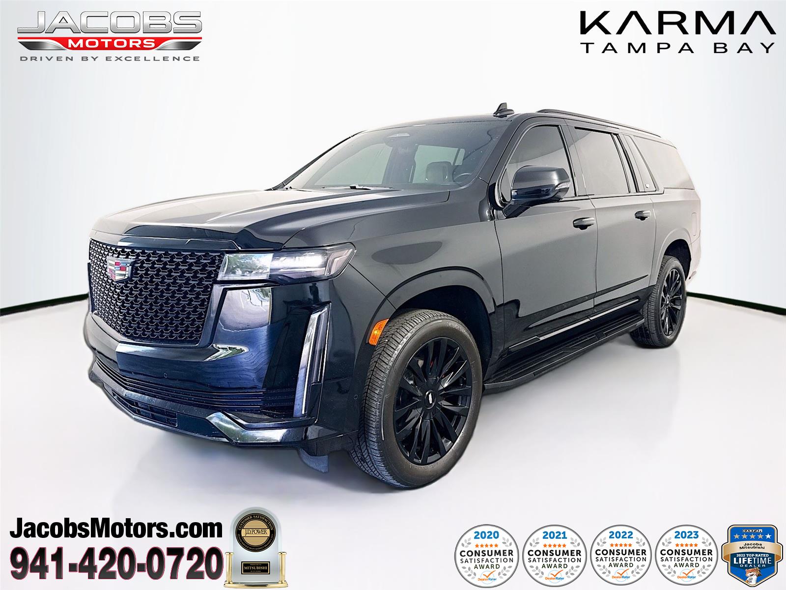 Black Raven 2024 Cadillac Escalade ESV Premium Luxury 4WD SUV / Crossover Four-Wheel Drive Automatic