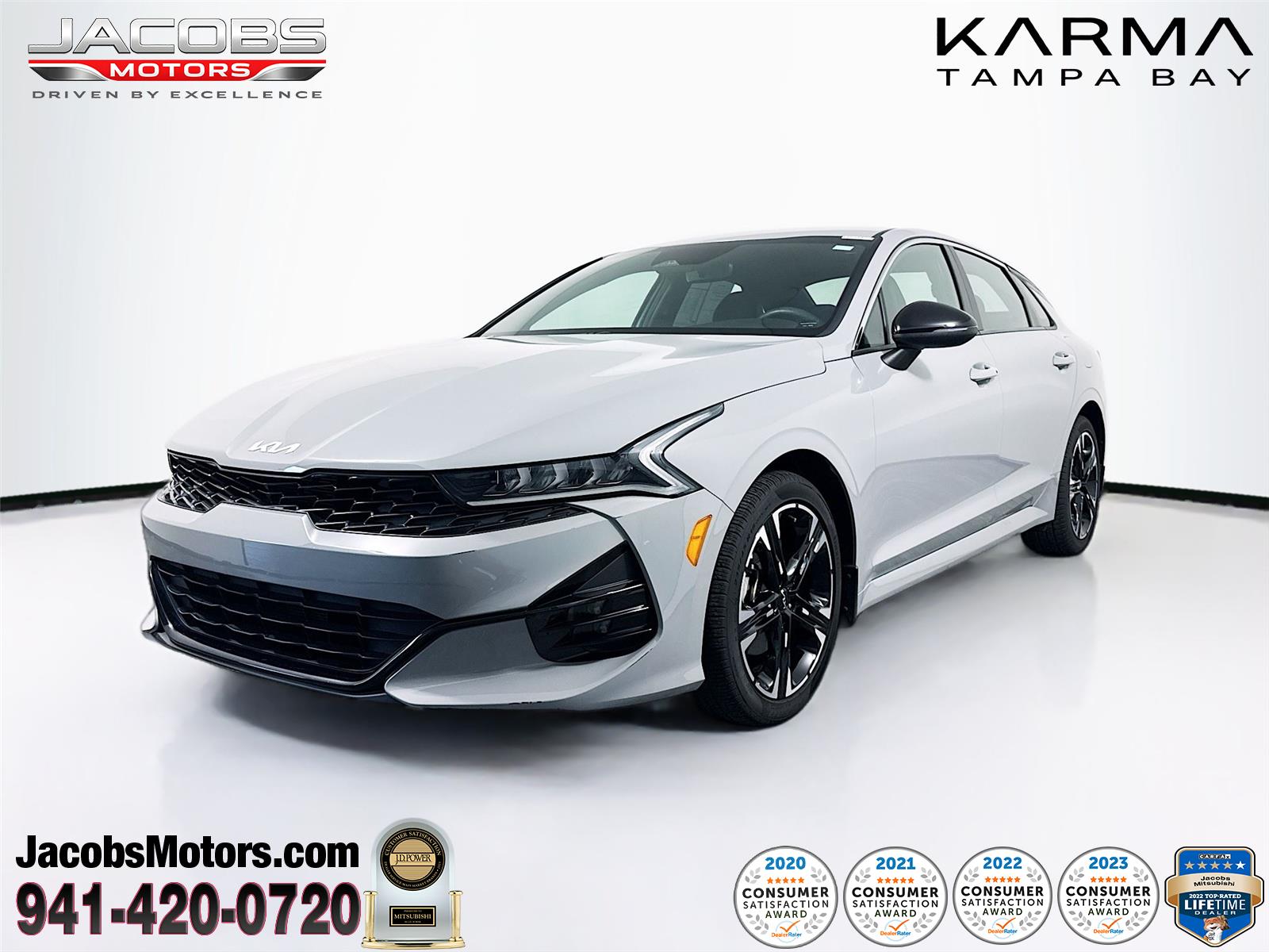 Wolf Gray 2024 Kia K5 GT-Line FWD Sedan Front-Wheel Drive 8-Speed Automatic