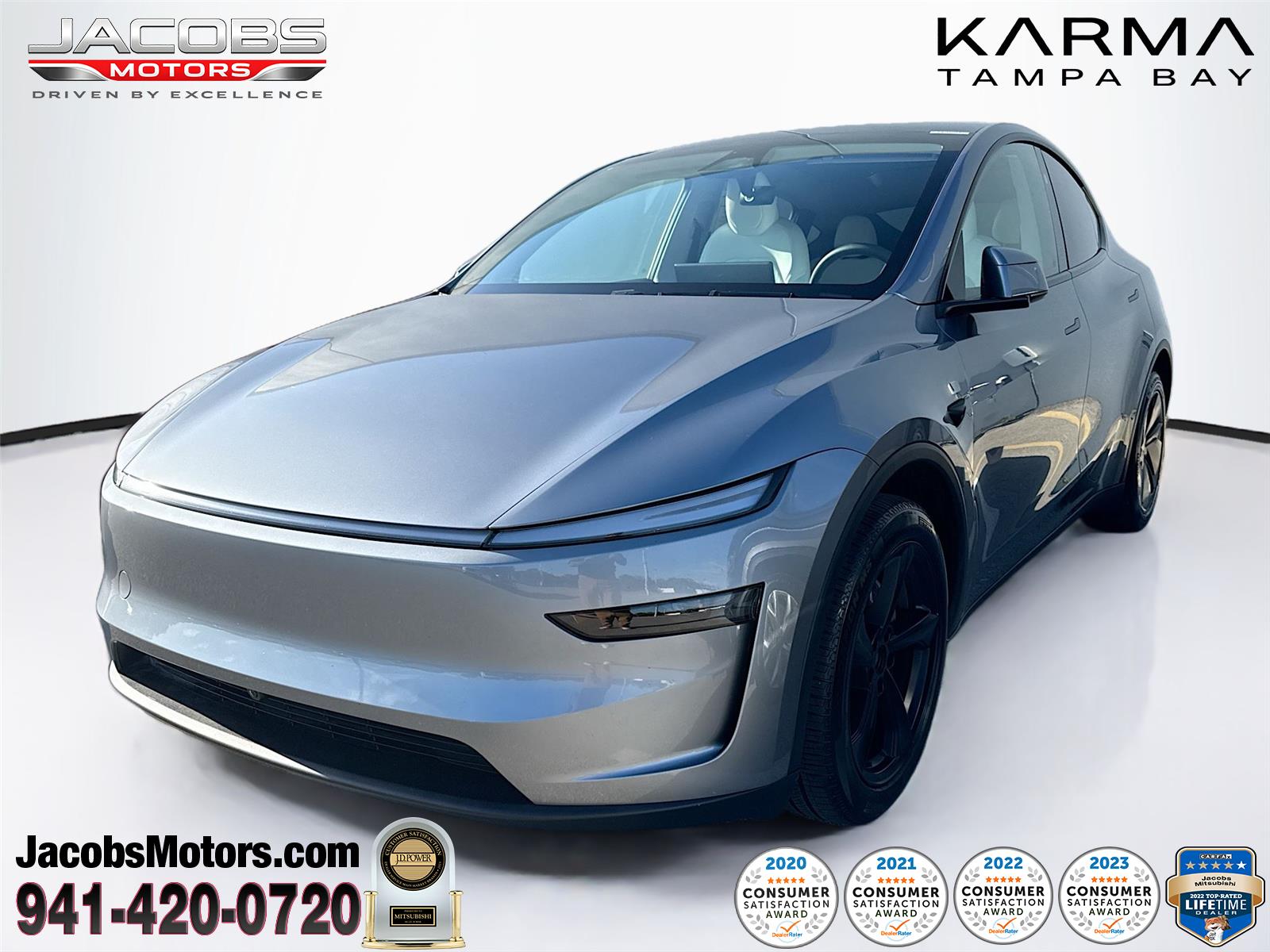 Quicksilver 2026 Tesla Model Y Long Range RWD SUV / Crossover Rear-Wheel Drive Automatic