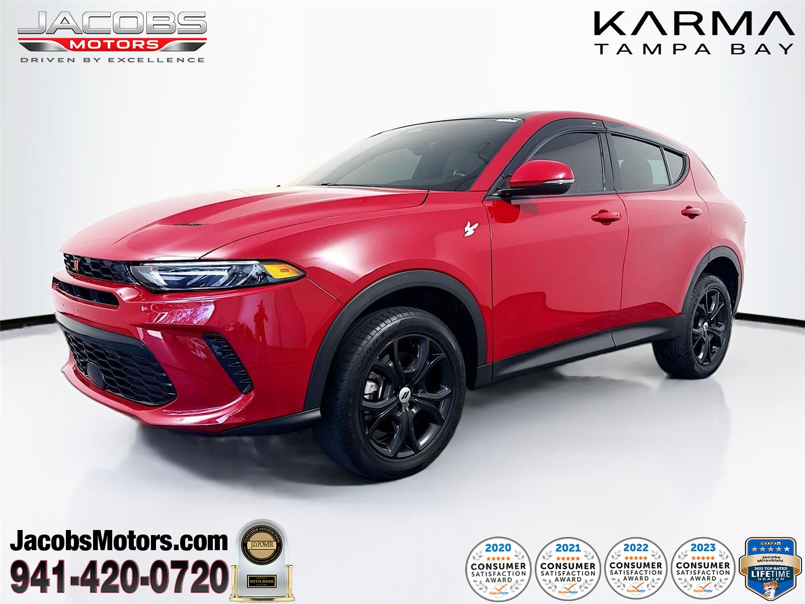 Hot Tamale 2023 Dodge Hornet GT Plus AWD SUV / Crossover All-Wheel Drive 9-Speed Automatic