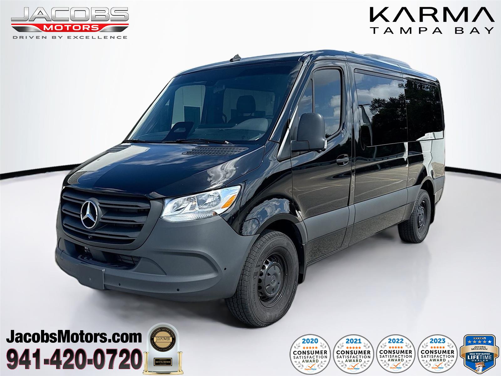 Black Blue 2025 Mercedes-Benz Sprinter 2500 144 Passenger Van RWD Van Rear-Wheel Drive Automatic