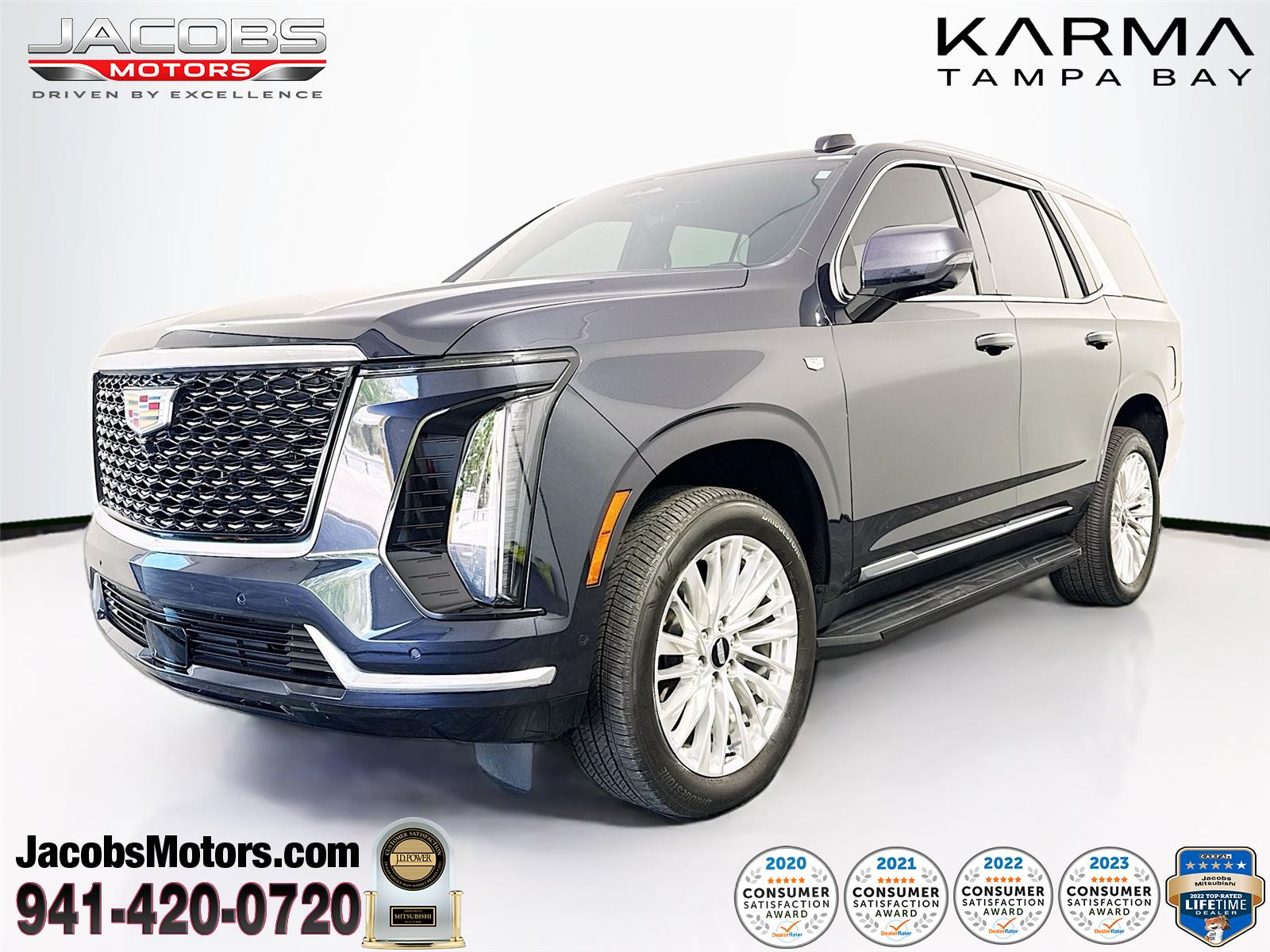 Galactic Gray Metallic 2025 Cadillac Escalade Premium Luxury 4WD SUV / Crossover Four-Wheel Drive Automatic