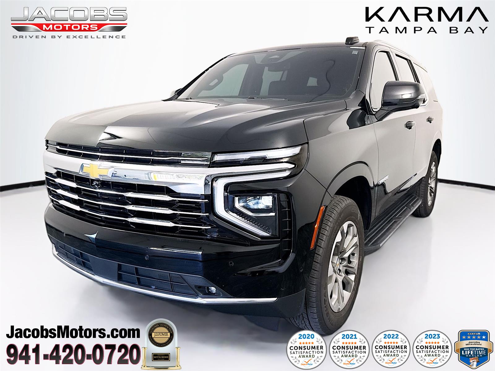 Black 2025 Chevrolet Tahoe SUV / Crossover 4X2 Automatic