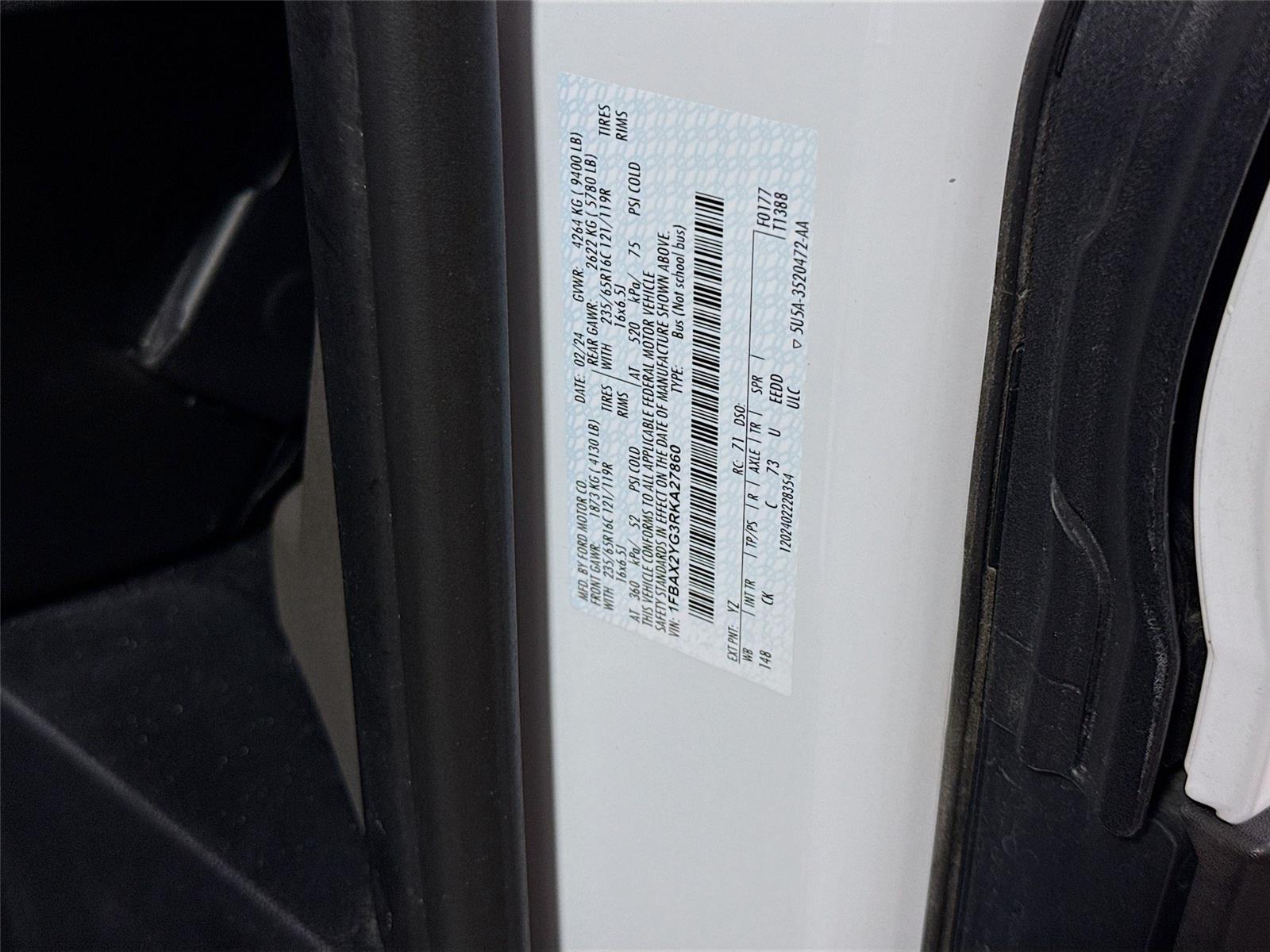 2024 Ford Transit Passenger Van XLT - Photo 34