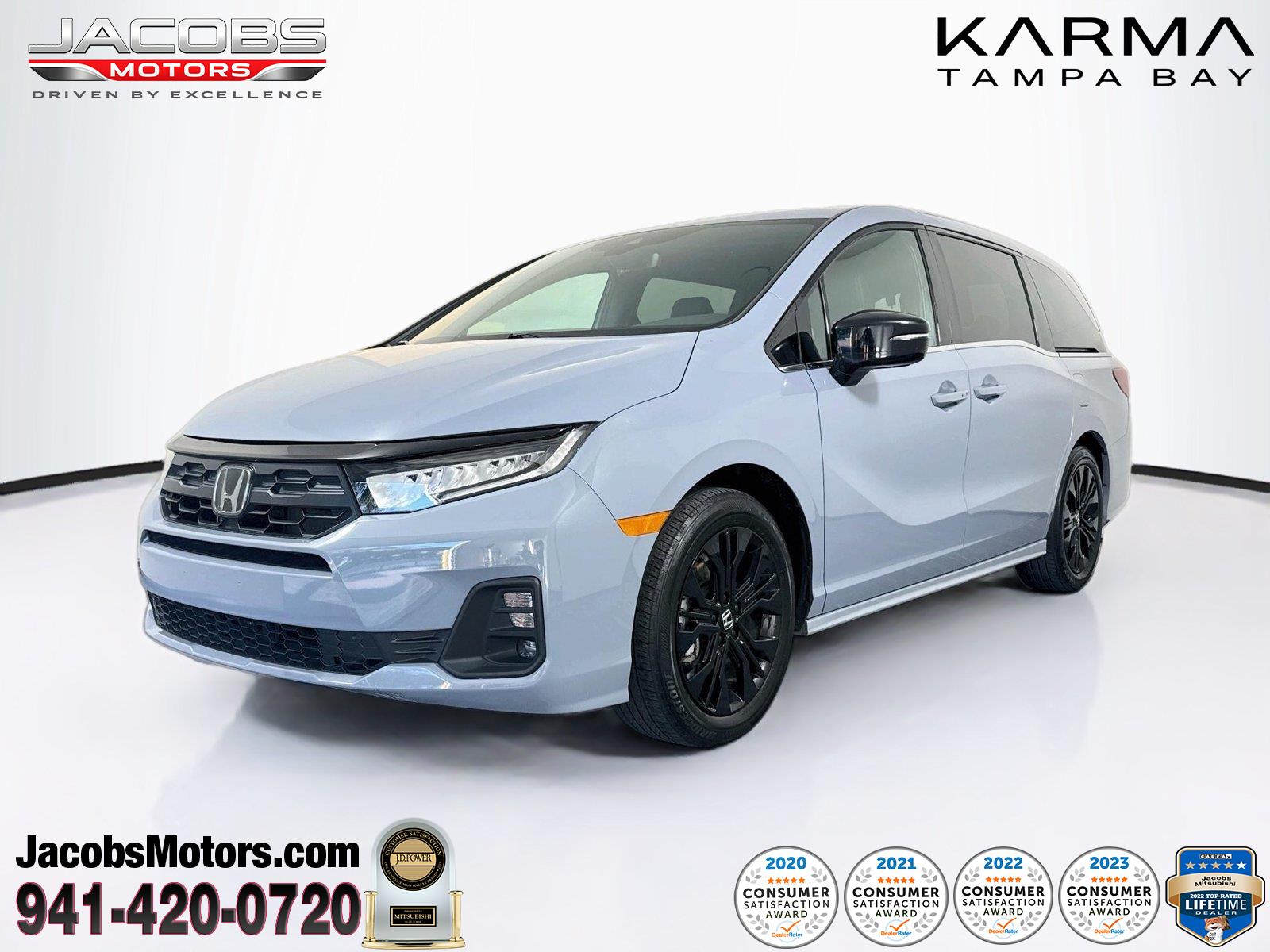Sonic Gray Pearl 2025 Honda Odyssey Minivan Front-Wheel Drive Automatic