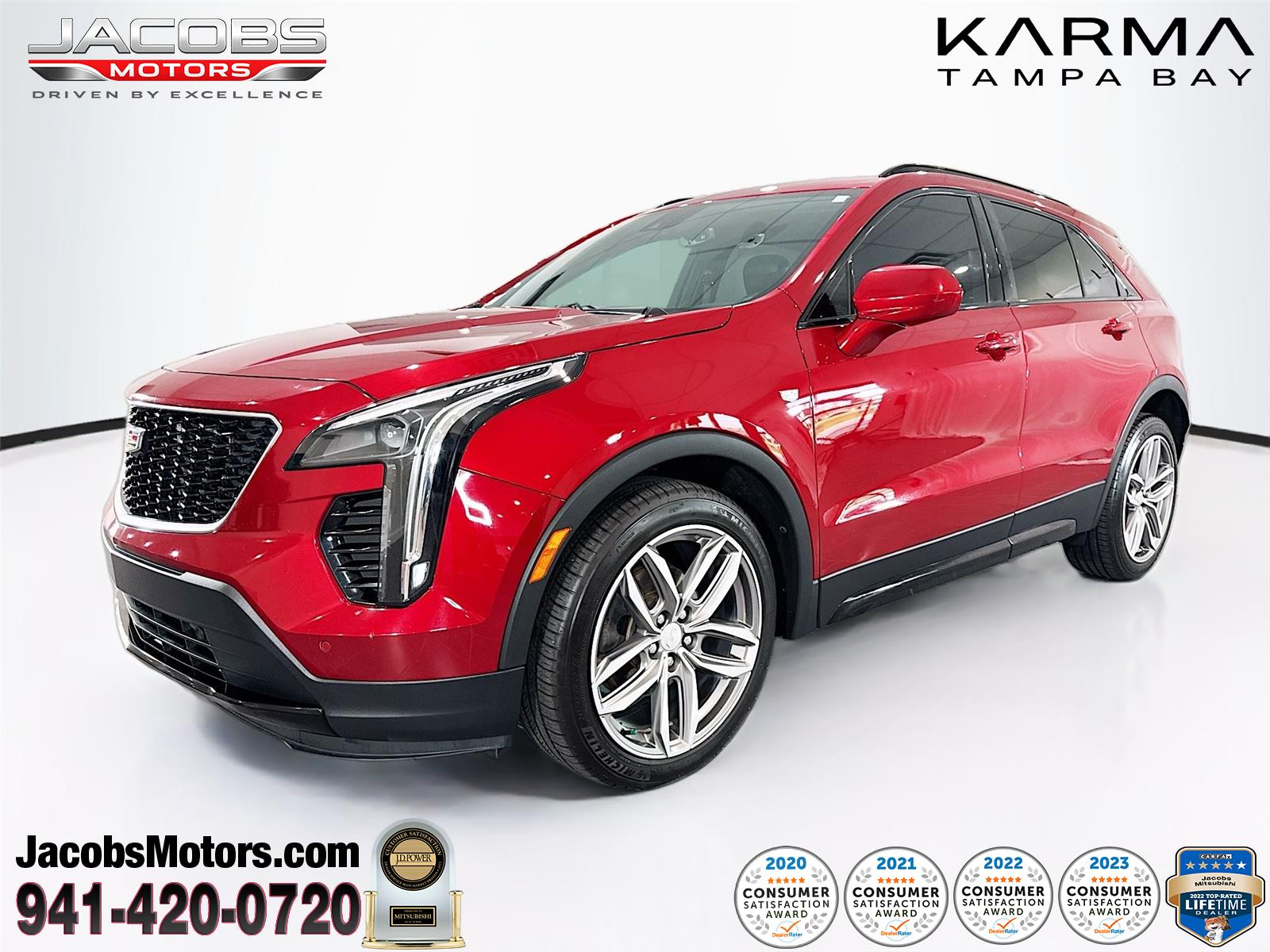 Red Horizon Tintcoat 2019 Cadillac XT4 SUV / Crossover Front-Wheel Drive 9-Speed Automatic