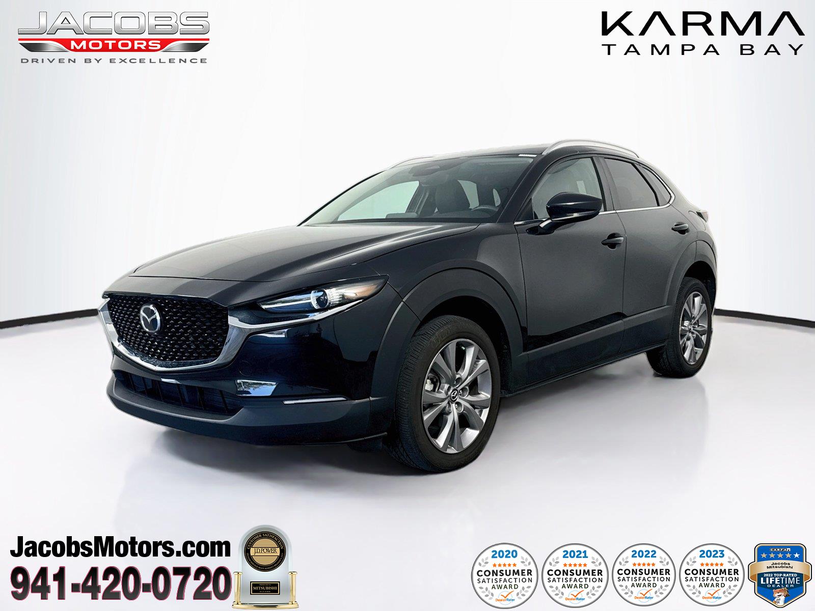Jet Black Mica 2025 Mazda CX-30 SUV / Crossover All-Wheel Drive Automatic