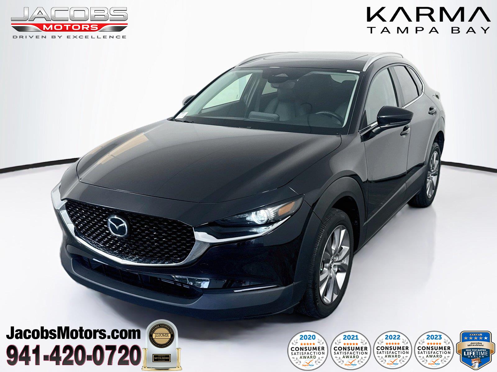 Jet Black Mica 2025 Mazda CX-30 SUV / Crossover All-Wheel Drive Automatic