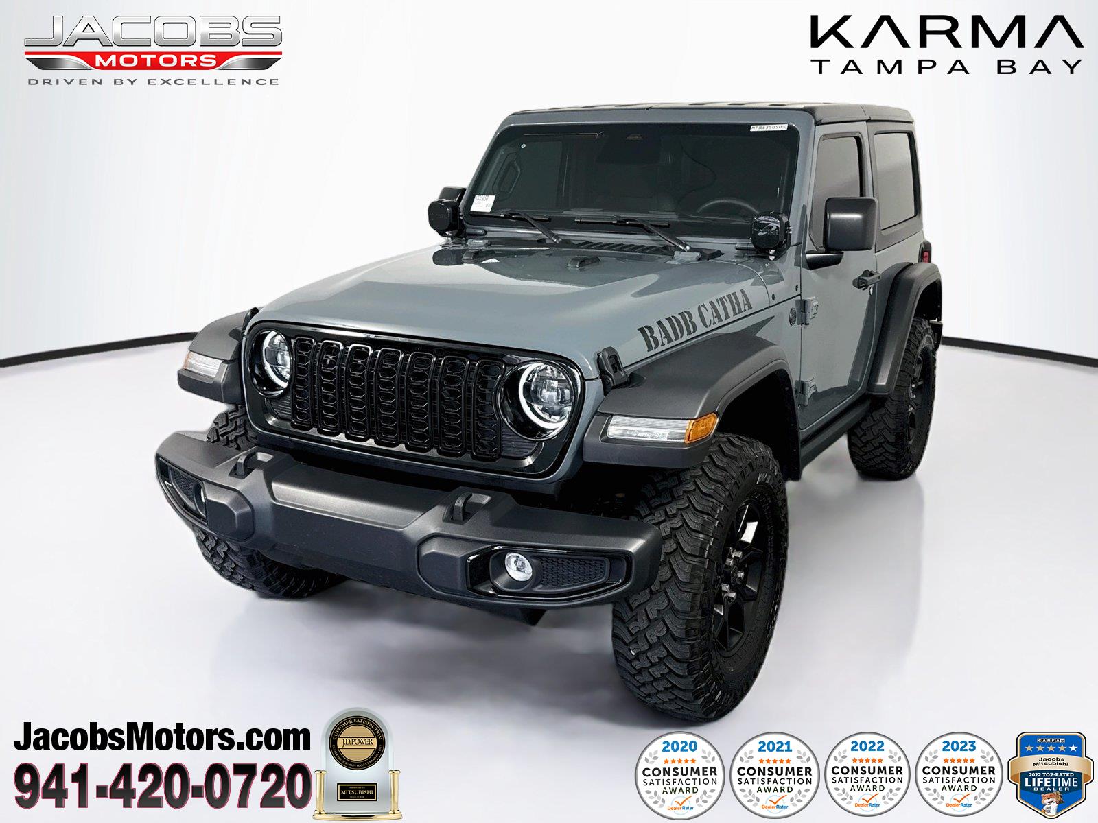 Anvil Clearcoat 2025 Jeep Wrangler SUV / Crossover Four-Wheel Drive 6-Speed Manual