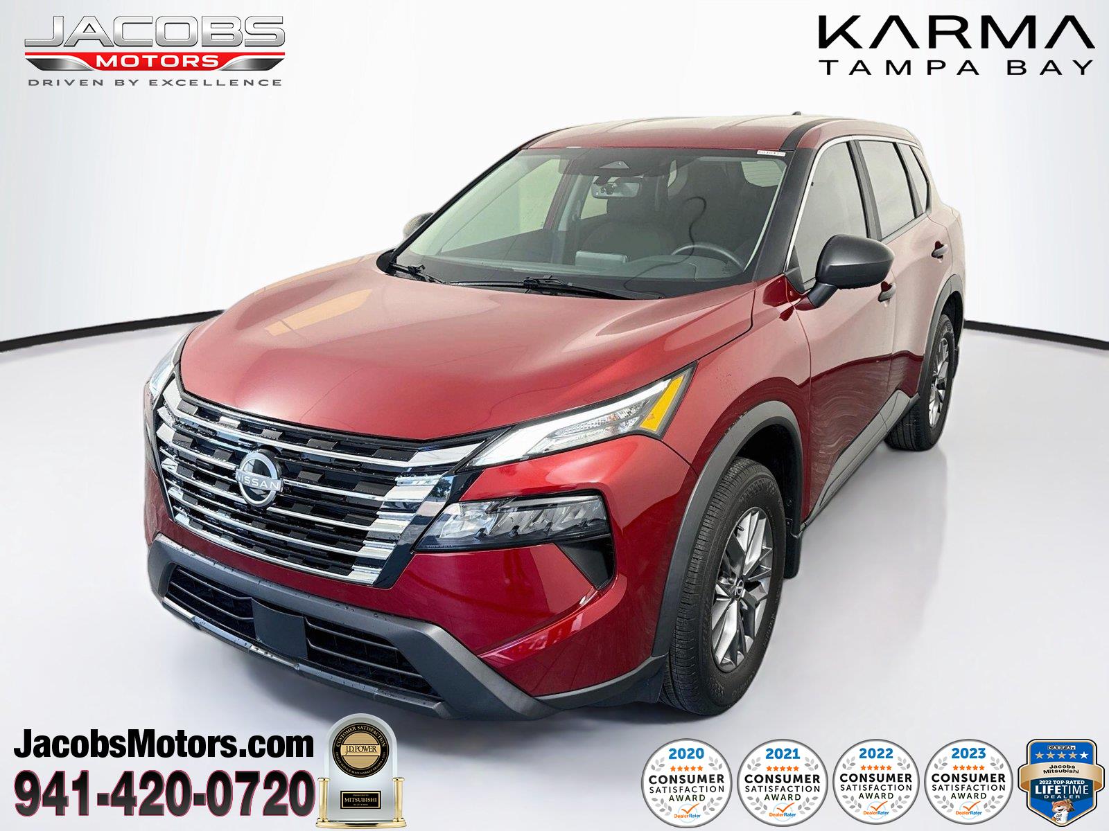 Red (Scarlet Ember Tintcoat) 2026 Nissan Rogue SUV / Crossover Front-Wheel Drive Continuously Variable Transmission