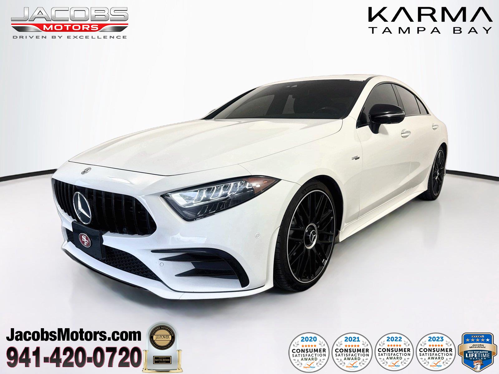 Black 2020 Mercedes-Benz CLS Coupe All-Wheel Drive Automatic