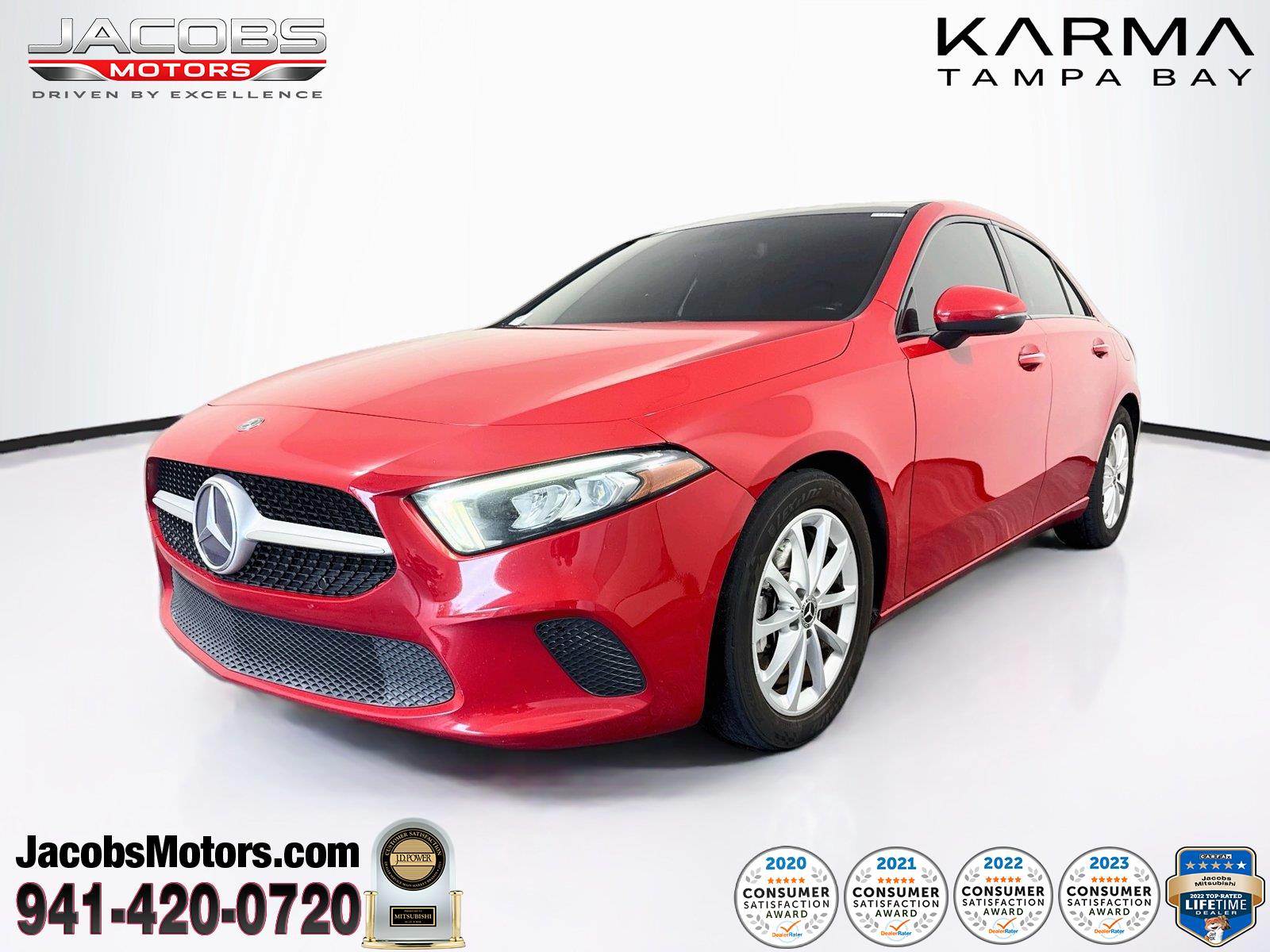 2020 Mercedes-Benz A-Class A 220 Sedan FWD   