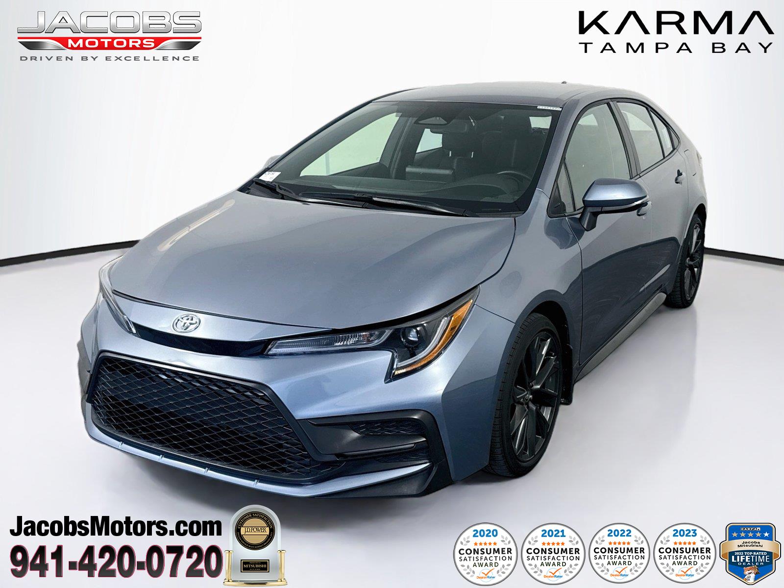 Celestite 2026 Toyota Corolla Sedan Front-Wheel Drive Continuously Variable Transmission