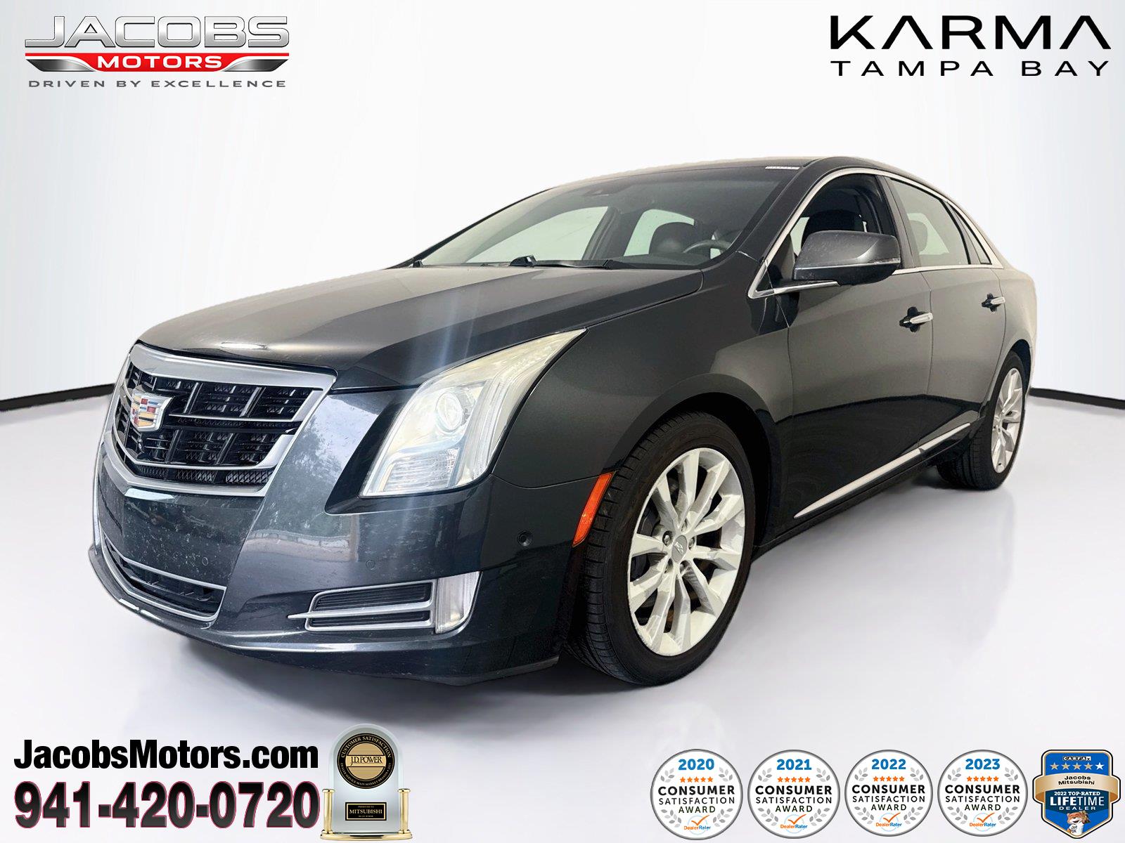 Gray (Graphite Metallic) 2016 Cadillac XTS Sedan Front-Wheel Drive 6-Speed Automatic