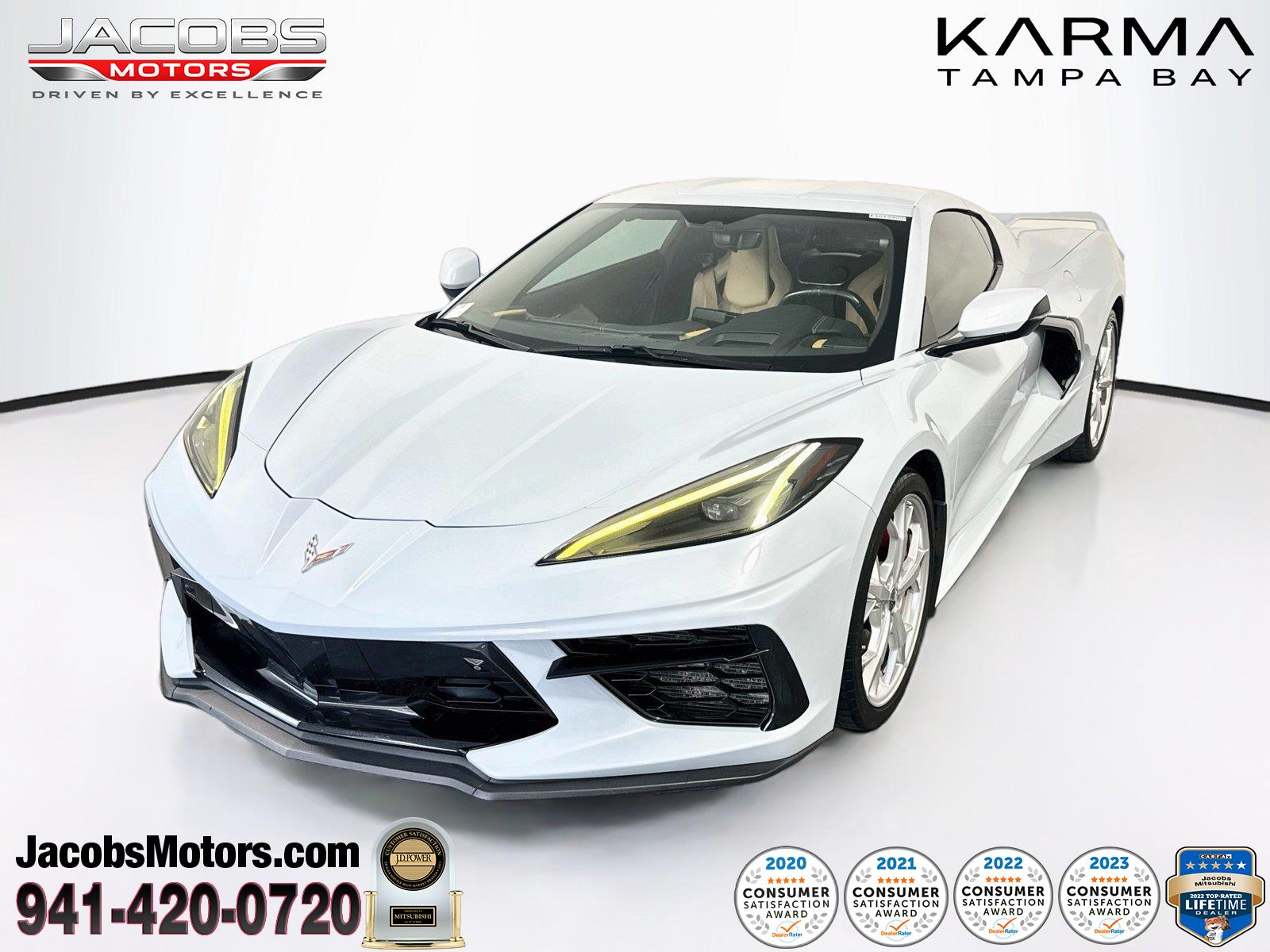 Ceramic Matrix Gray Metallic 2021 Chevrolet Corvette Coupe Rear-Wheel Drive 8-Speed Dual Clutch